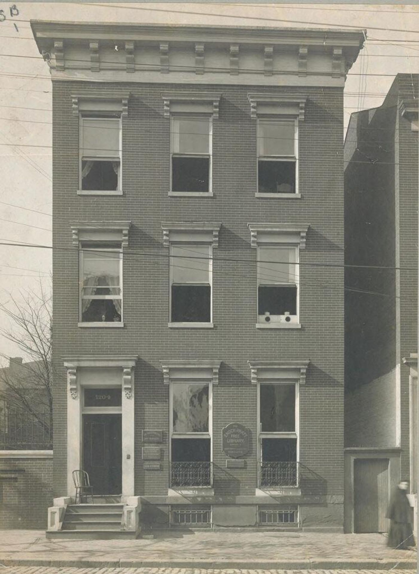 Social Settlements: United States. Maryland. Baltimore. "Maccabean House": Agencies Promoting Assimilation of the Immigrant. Maccabean House, Baltimore, Md.: Settlement House. 1204 East Baltimore St. by The Hughes Co.