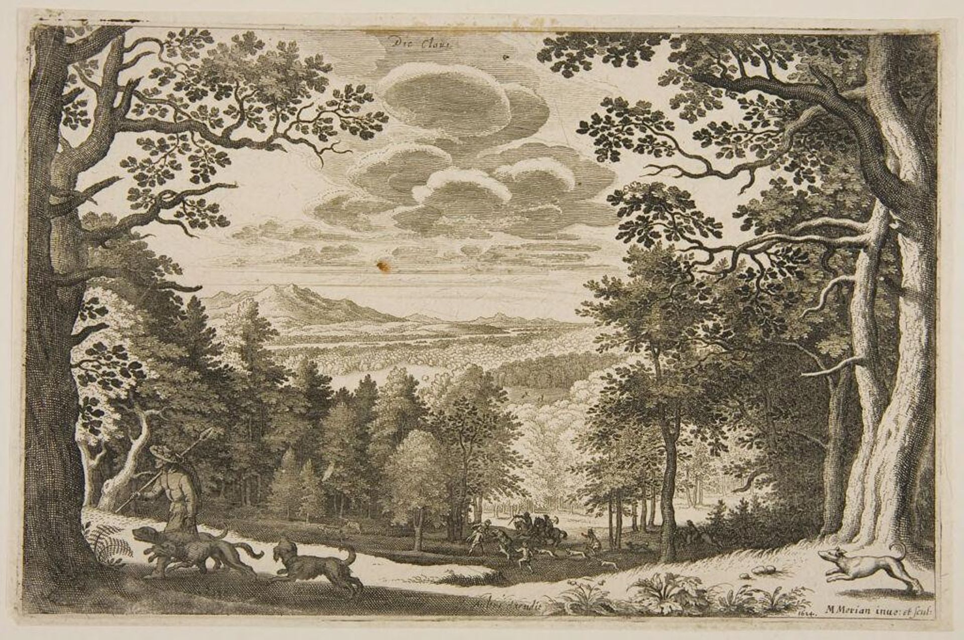 Bear Hunt by Matthäus Merian the Elder