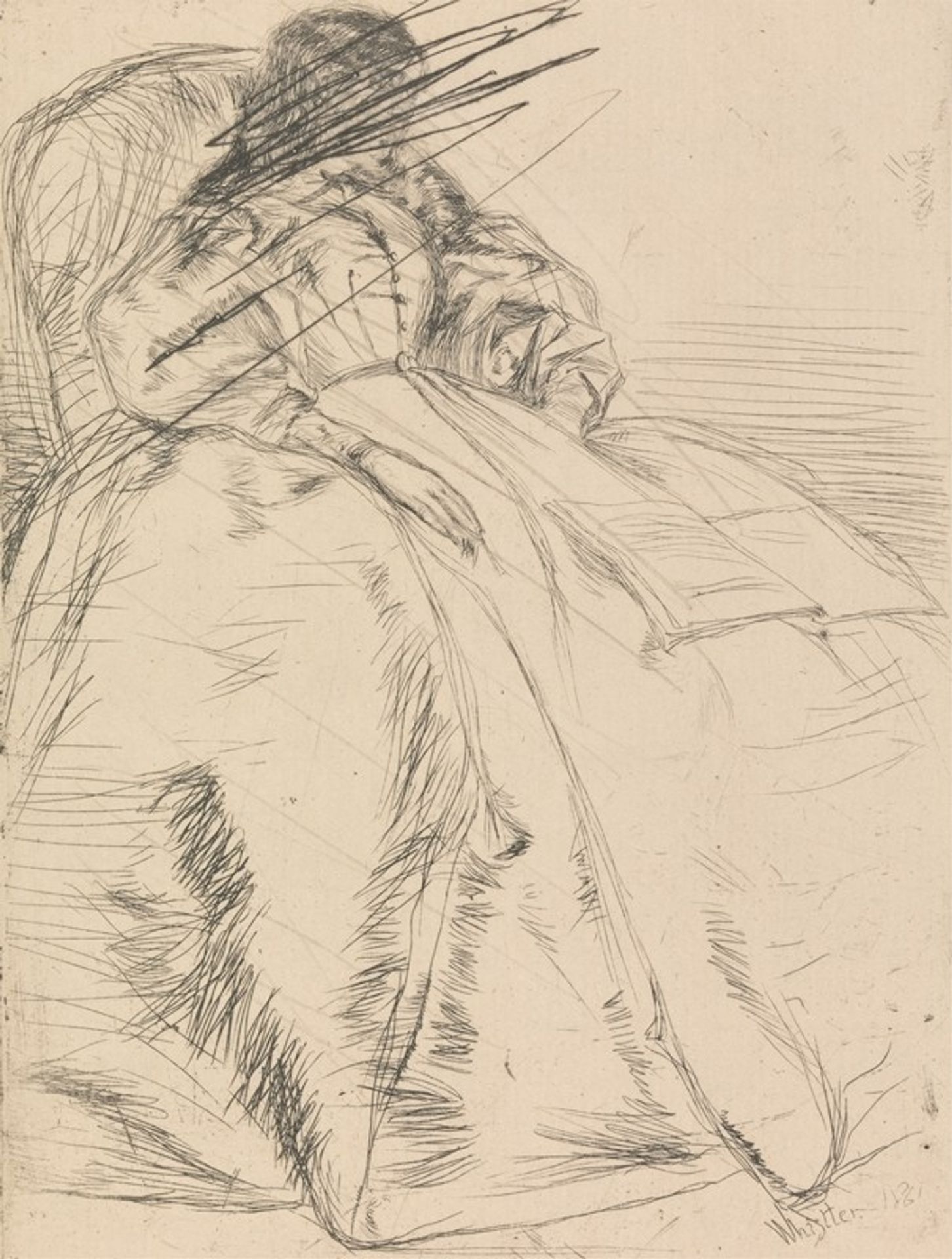 The Open Book by James Abbott McNeill Whistler