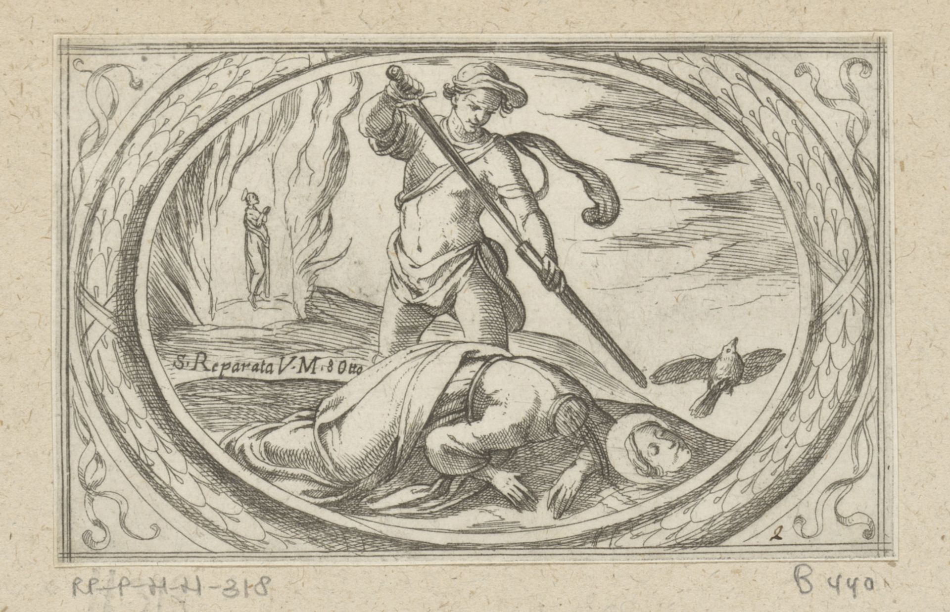 H. Reparata by Antonio Tempesta