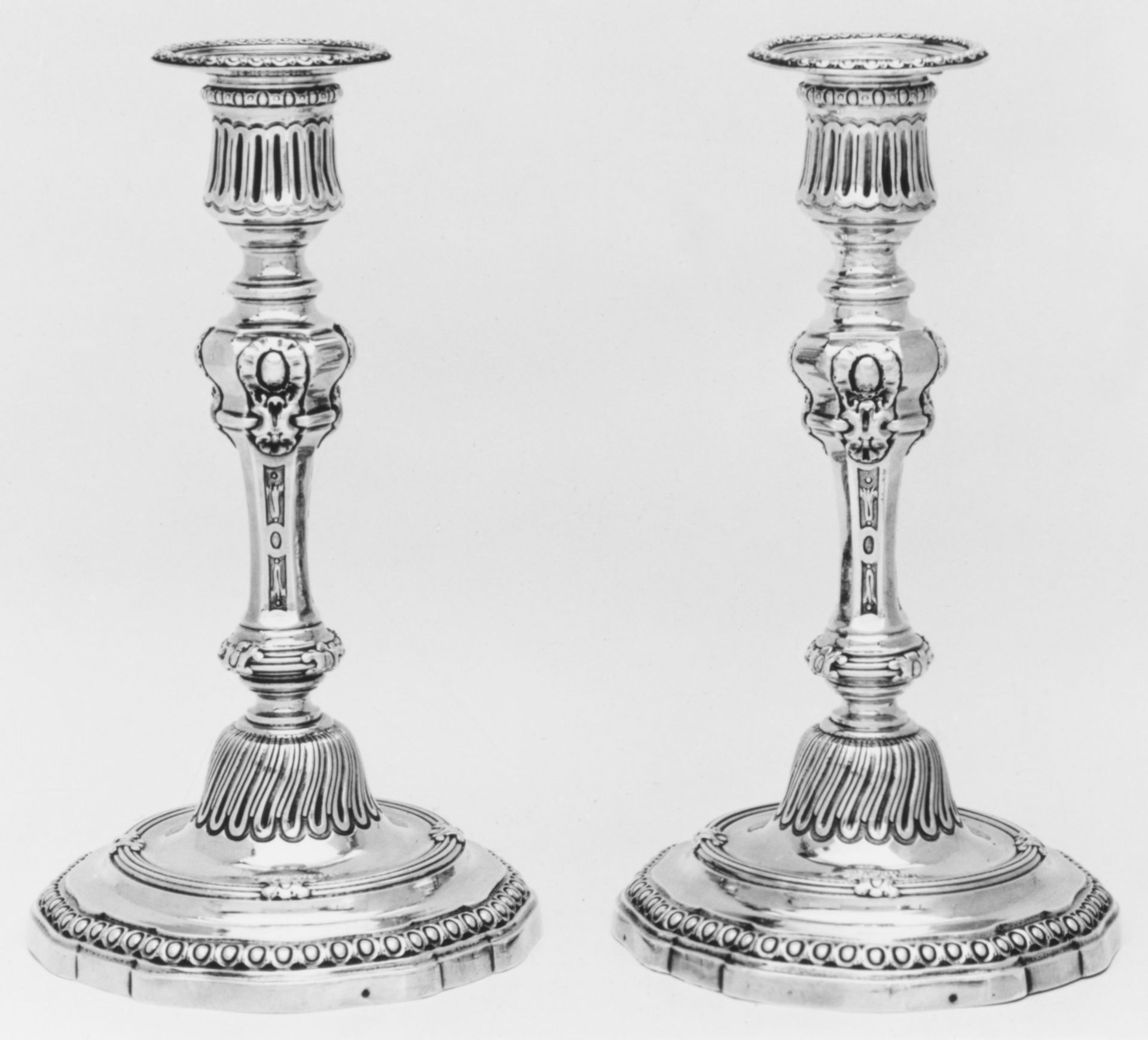 Pair of candlesticks by Jean-François Balzac