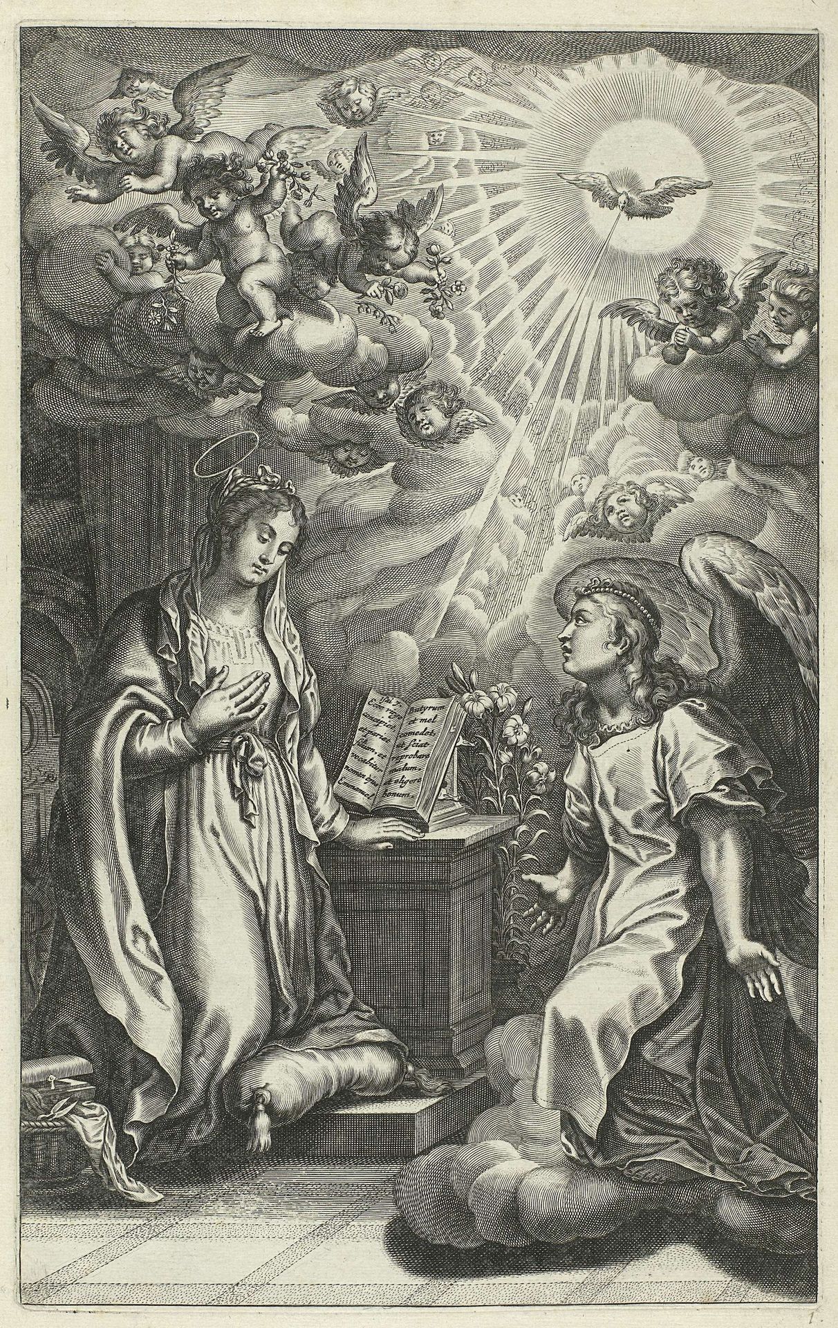 Annunciatie by François Stuerhelt
