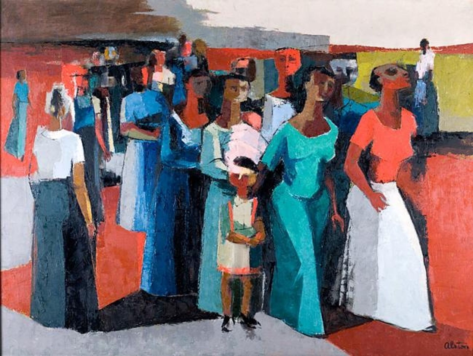 Walking by Charles Alston