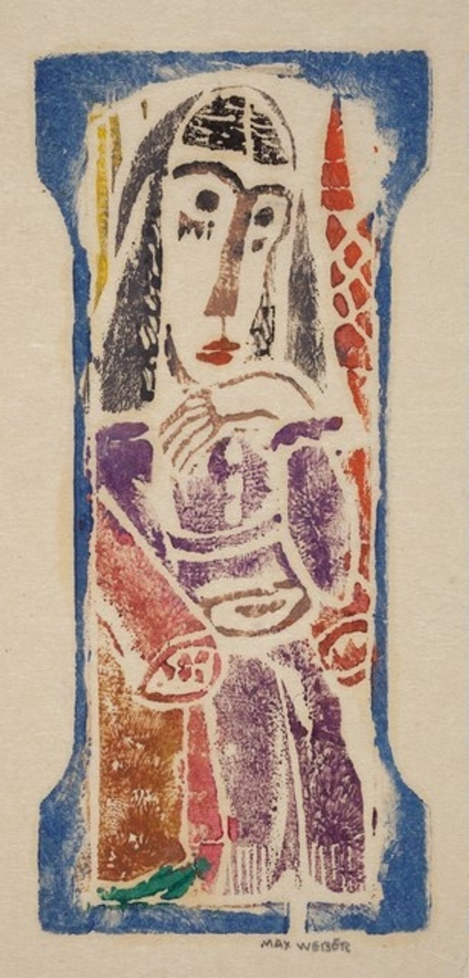 Seated Figure by Max Weber