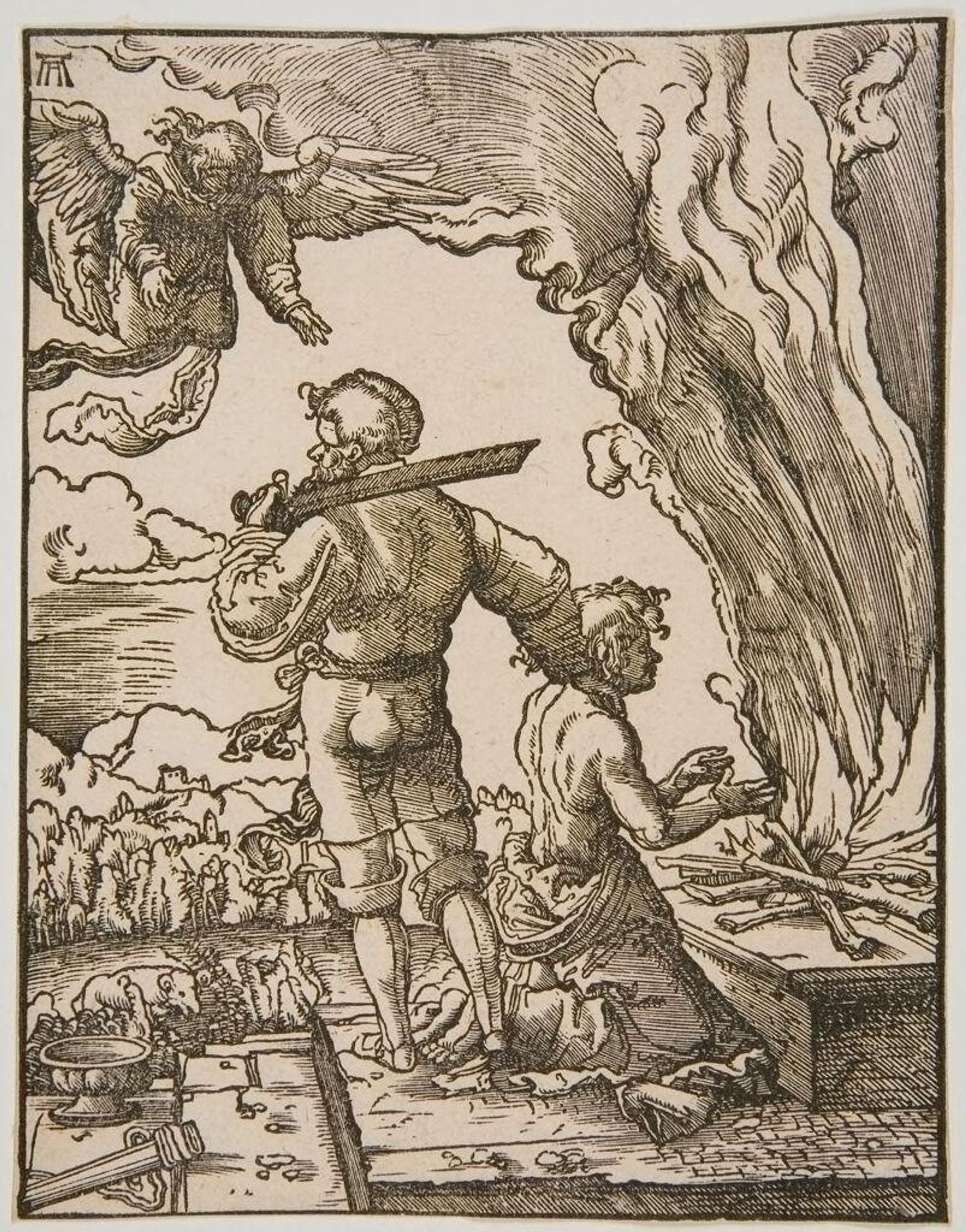 Abraham's Sacrifice by Albrecht Altdorfer