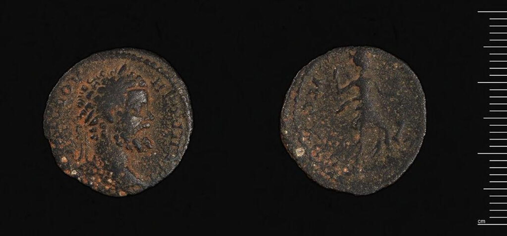 Coin of Orchomenos under Septimius Severus by Septimius Severus