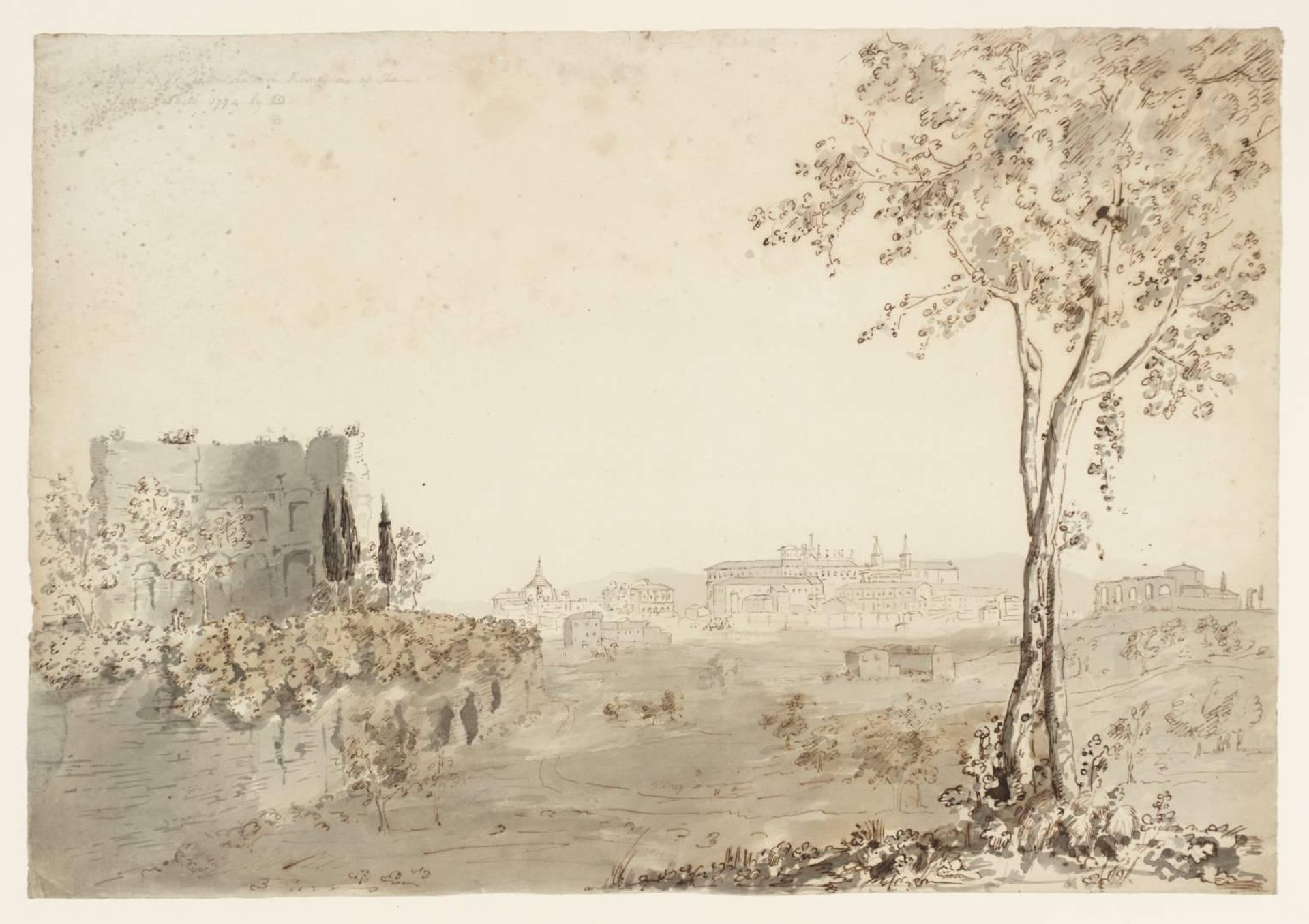 The Lateran, Rome by John Downman
