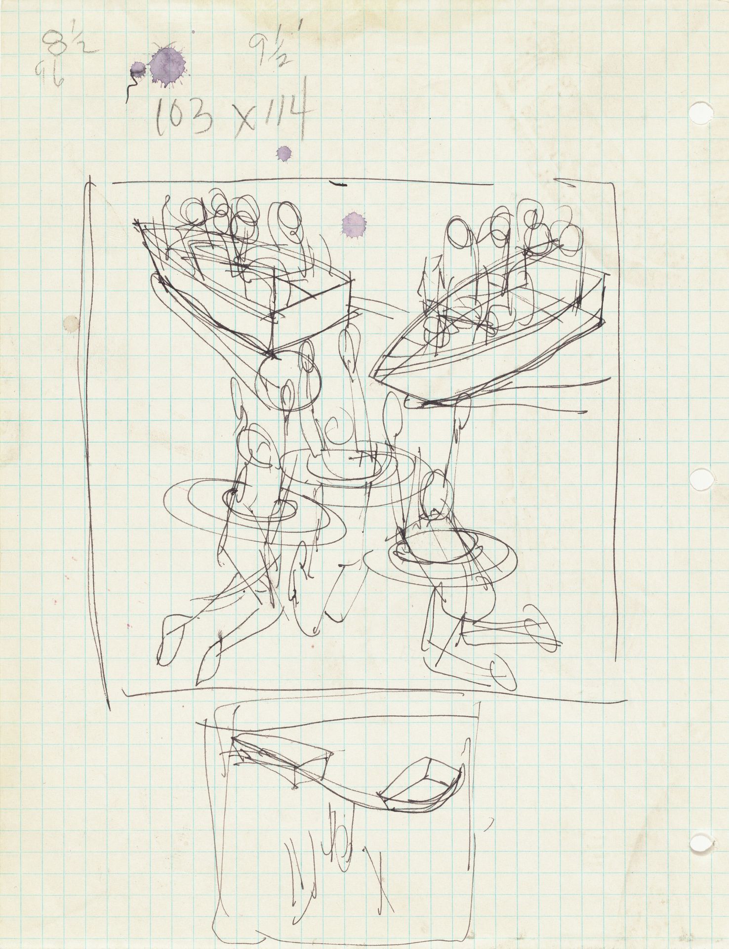Study for "Great America" by Kerry James Marshall