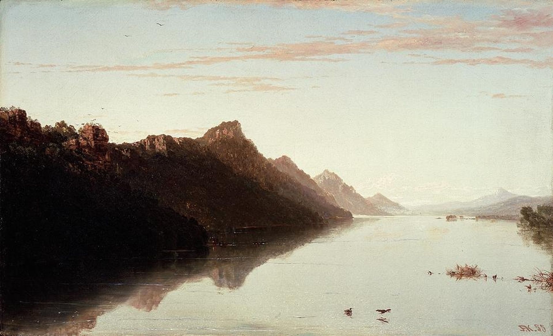 View on the Upper Mississippi by John Frederick Kensett
