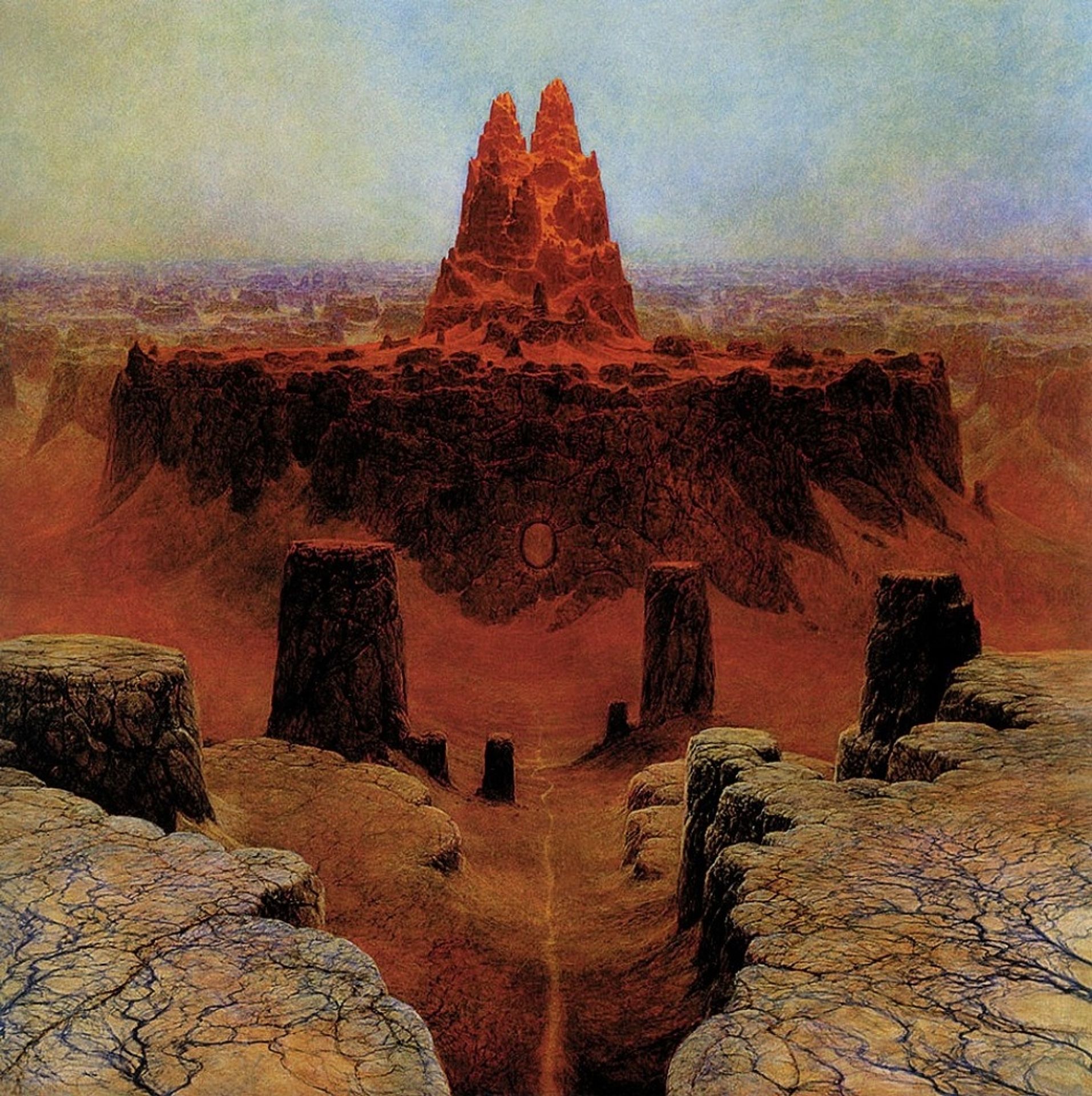 Untitled by Zdzislaw Beksinski