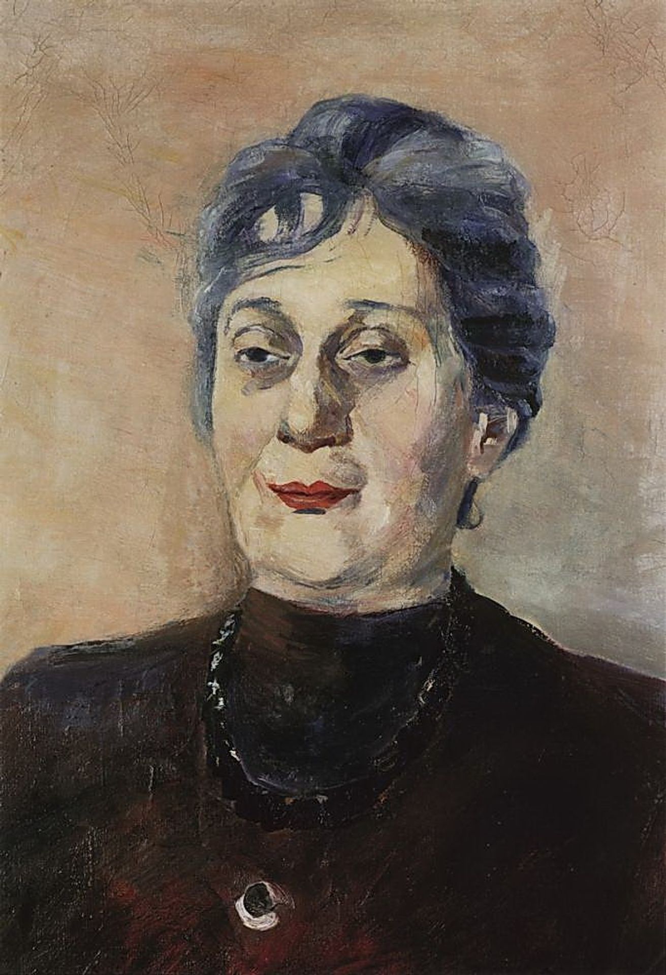 Portrait of poet  Anna Akhmatova by Martiros Sarian