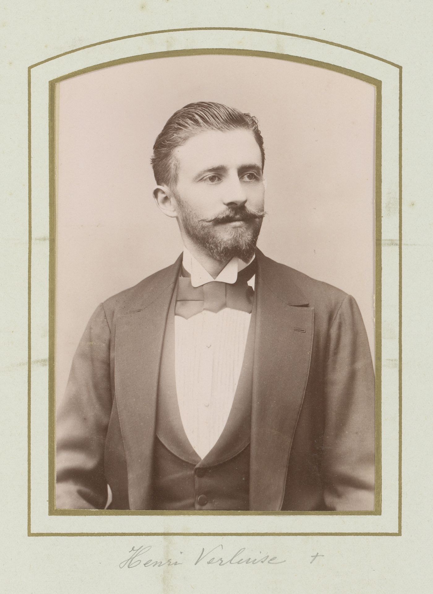 Portret van Henri Verluise by Alphonse Théodore Acquart