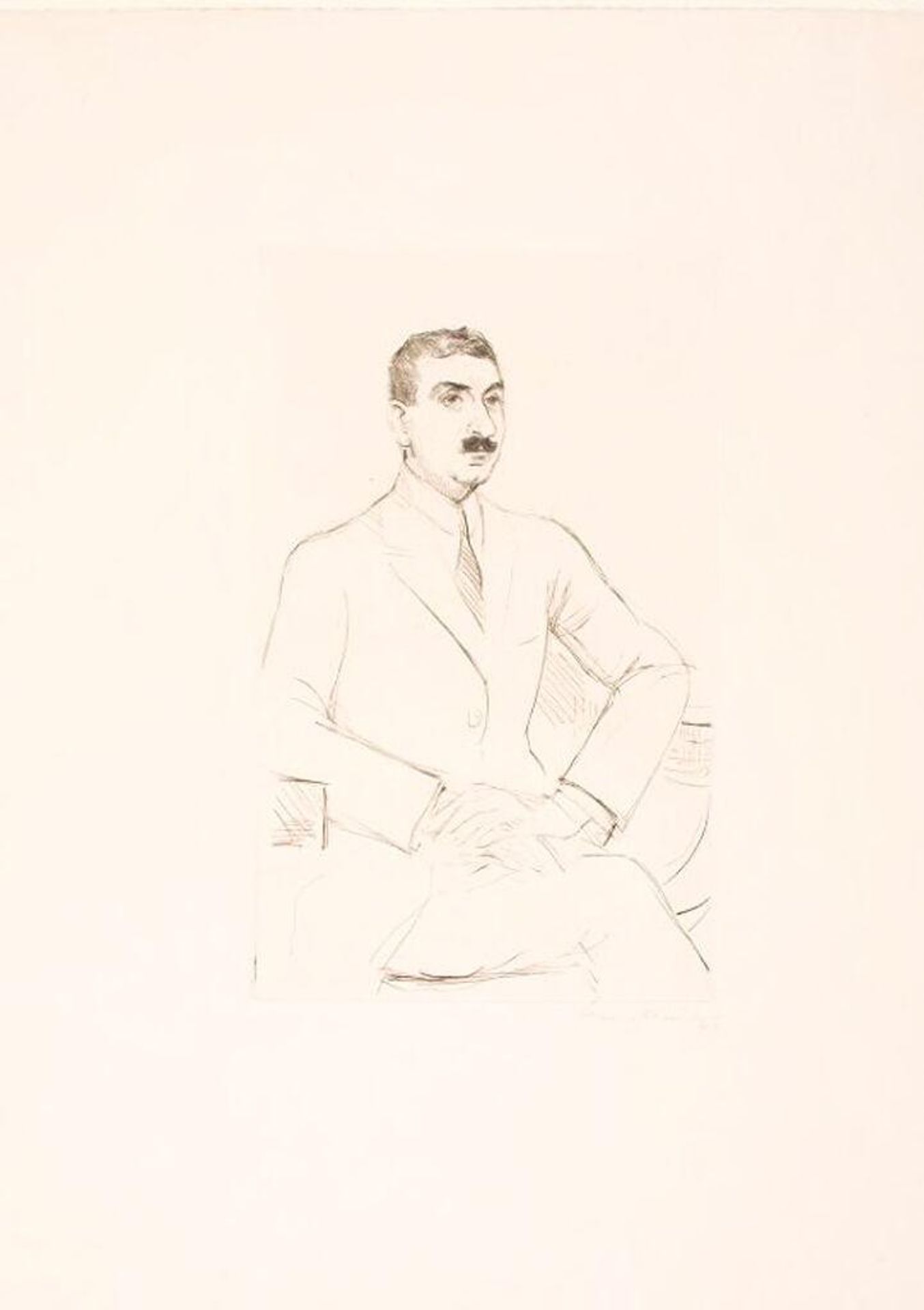Portrait of Arthur Kraft by Hans Meid
