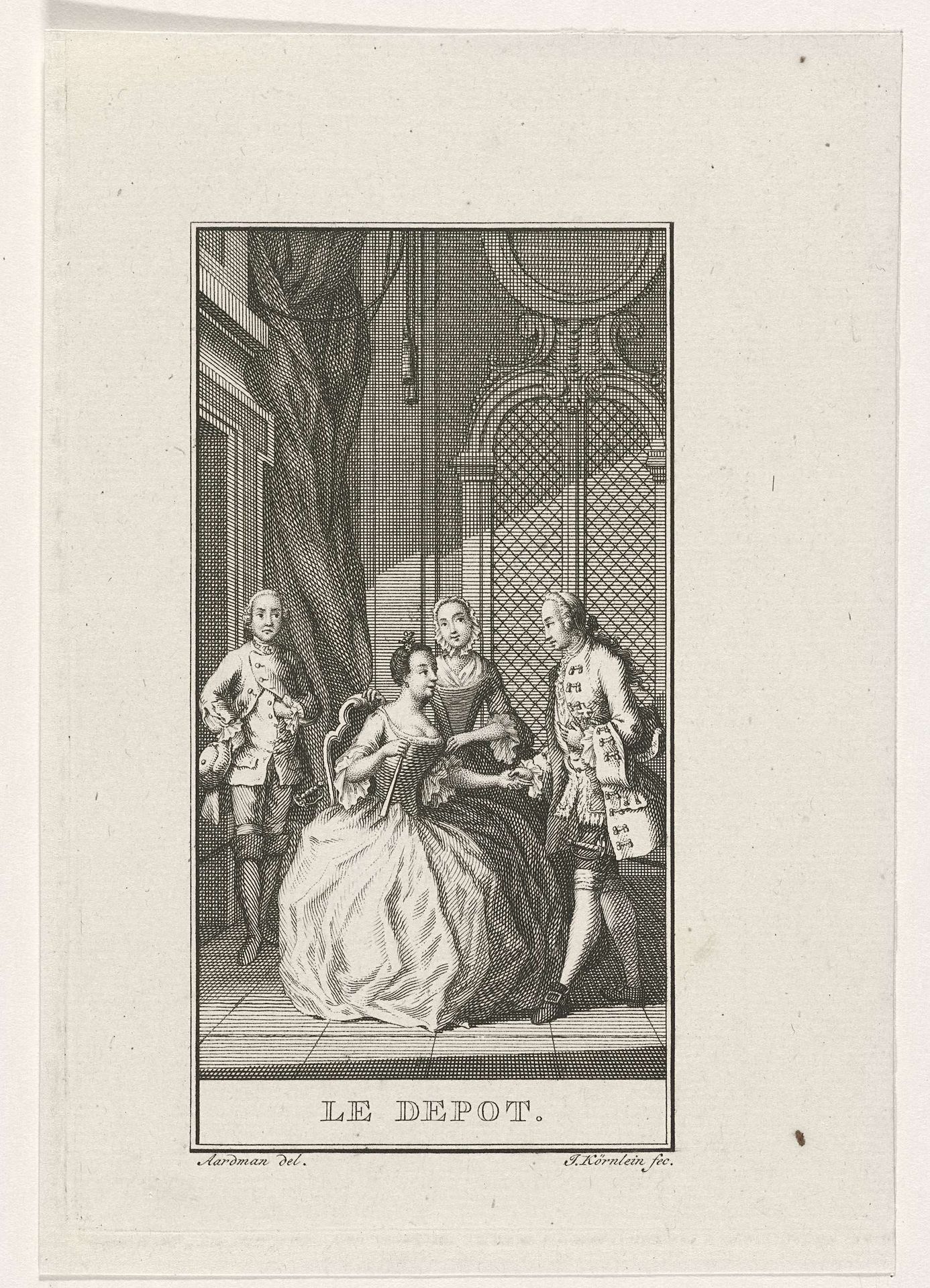 Het bezoek by Johannes Körnlein