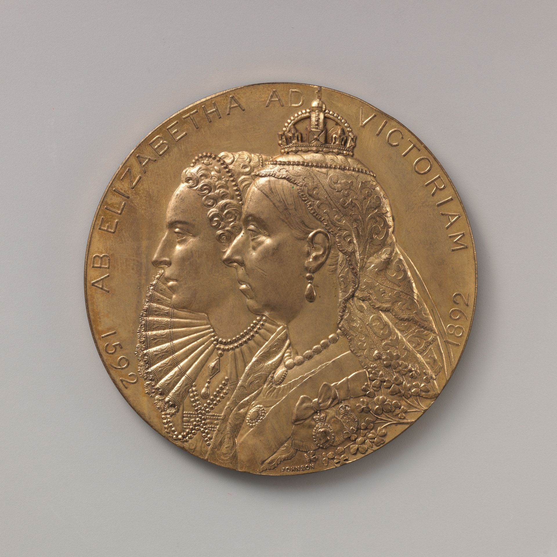 Commemorating the Tercentenary of Trinity College, Dublin in 1892 by Edmond Johnson