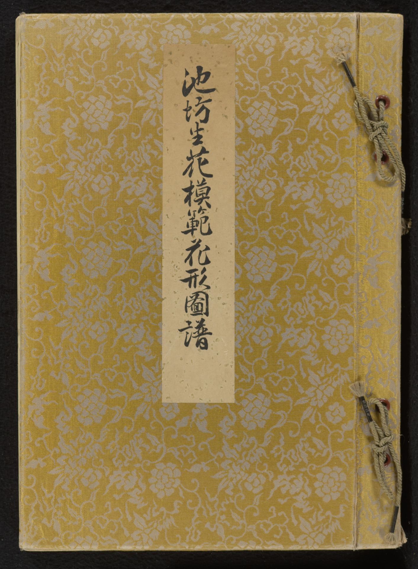 Geïllustreerd modelboek van Ikenobo ikebana bloemschikkingen by Anonymous