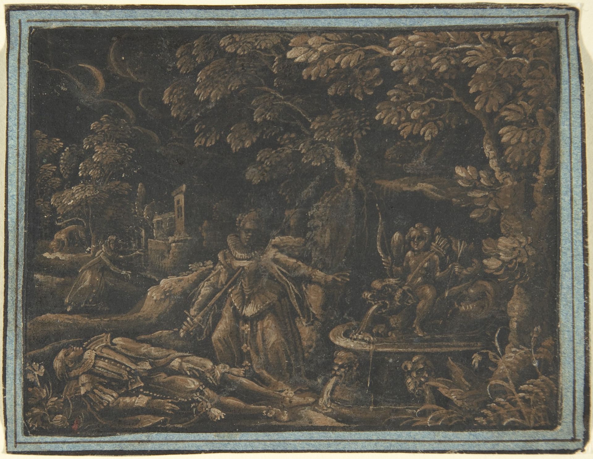 Pyramus and Thisbe by Anonymous