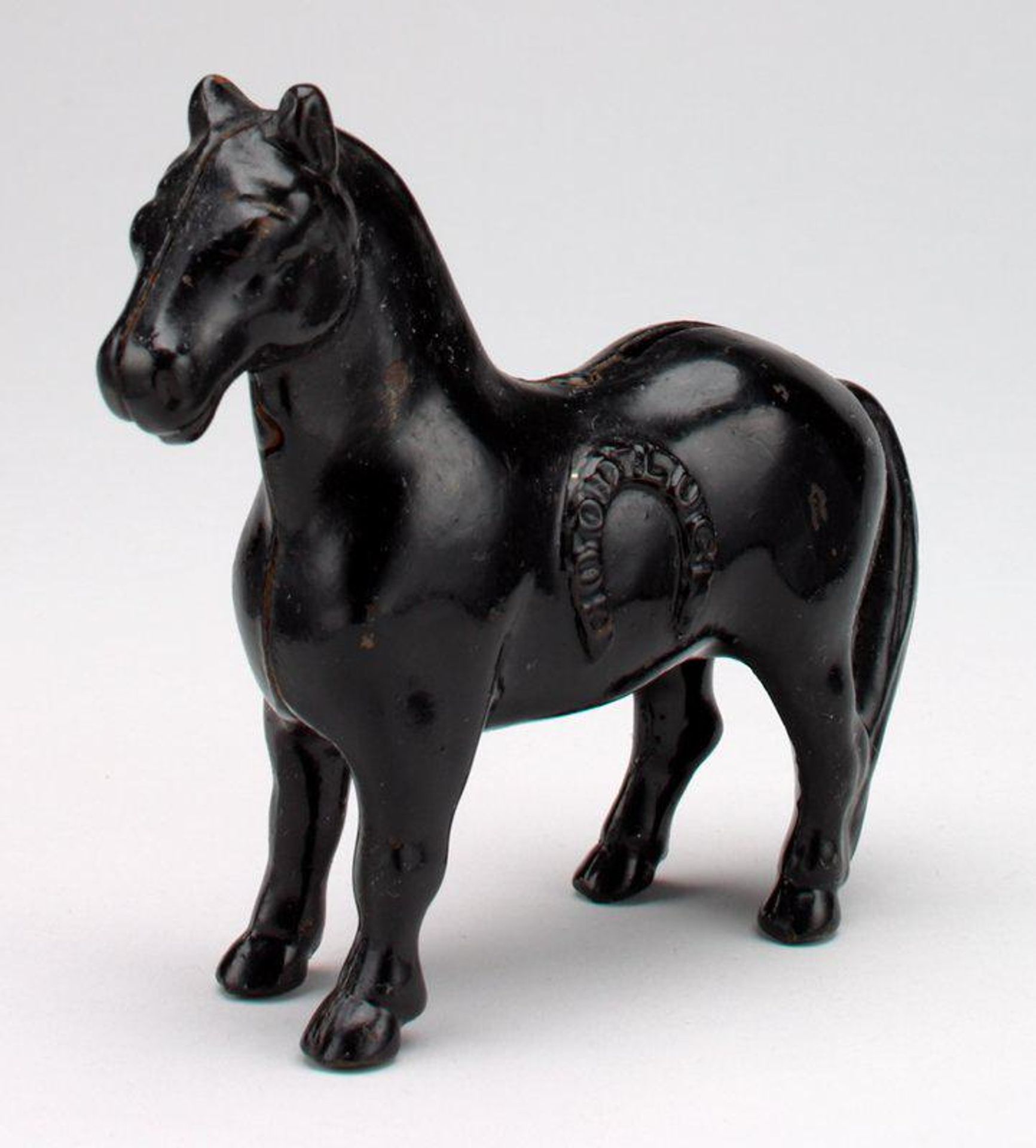 -Good Luck Horseshoe- still bank by Arcade Manufacturing Company