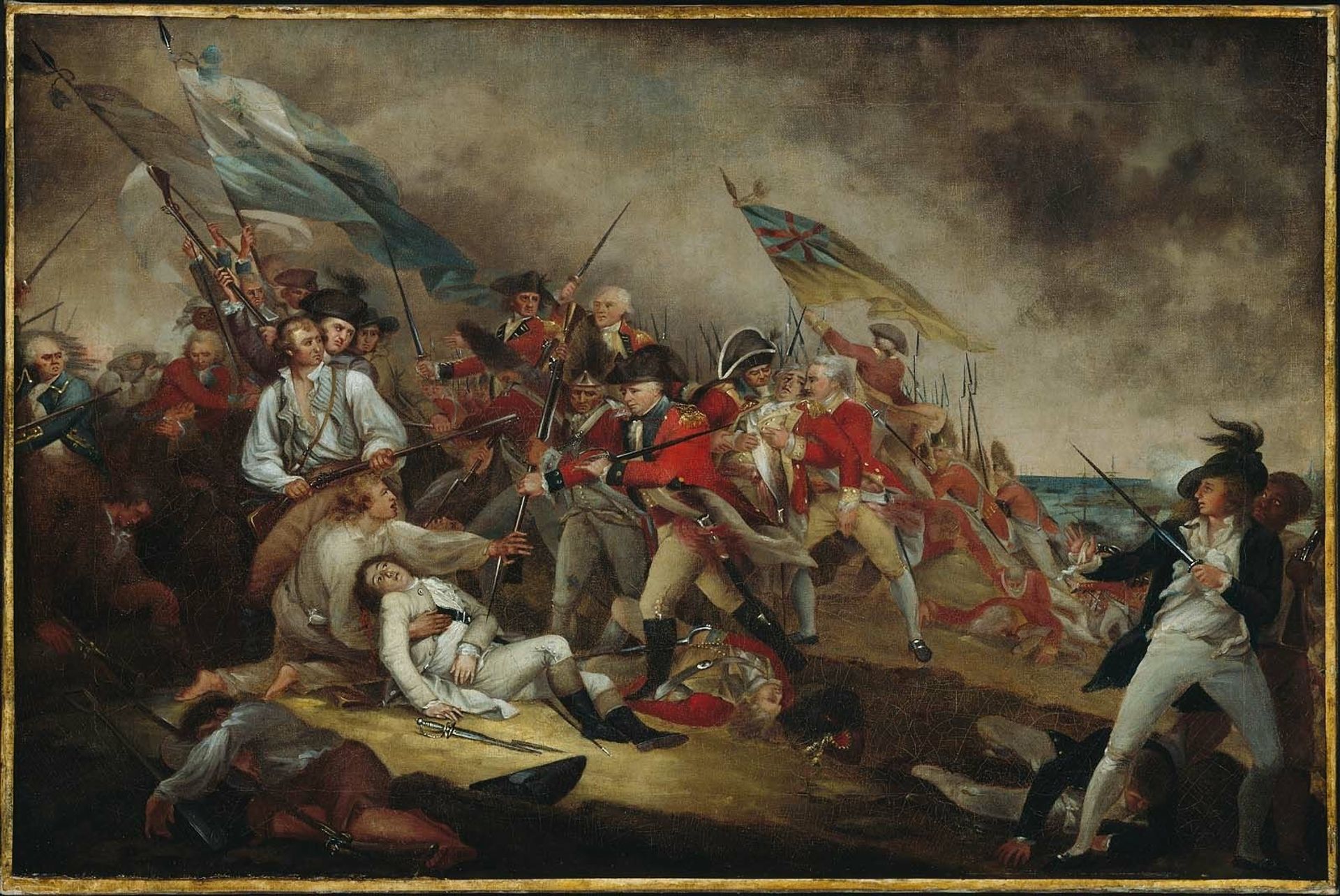 The Death of General Warren at the Battle of Bunker's Hill, June 17, 1775 by John Trumbull