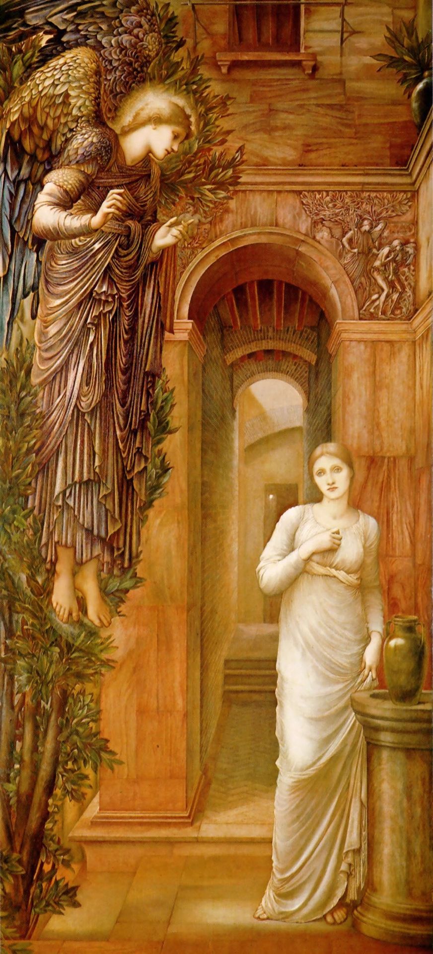 The Annnciation by Edward Burne-Jones