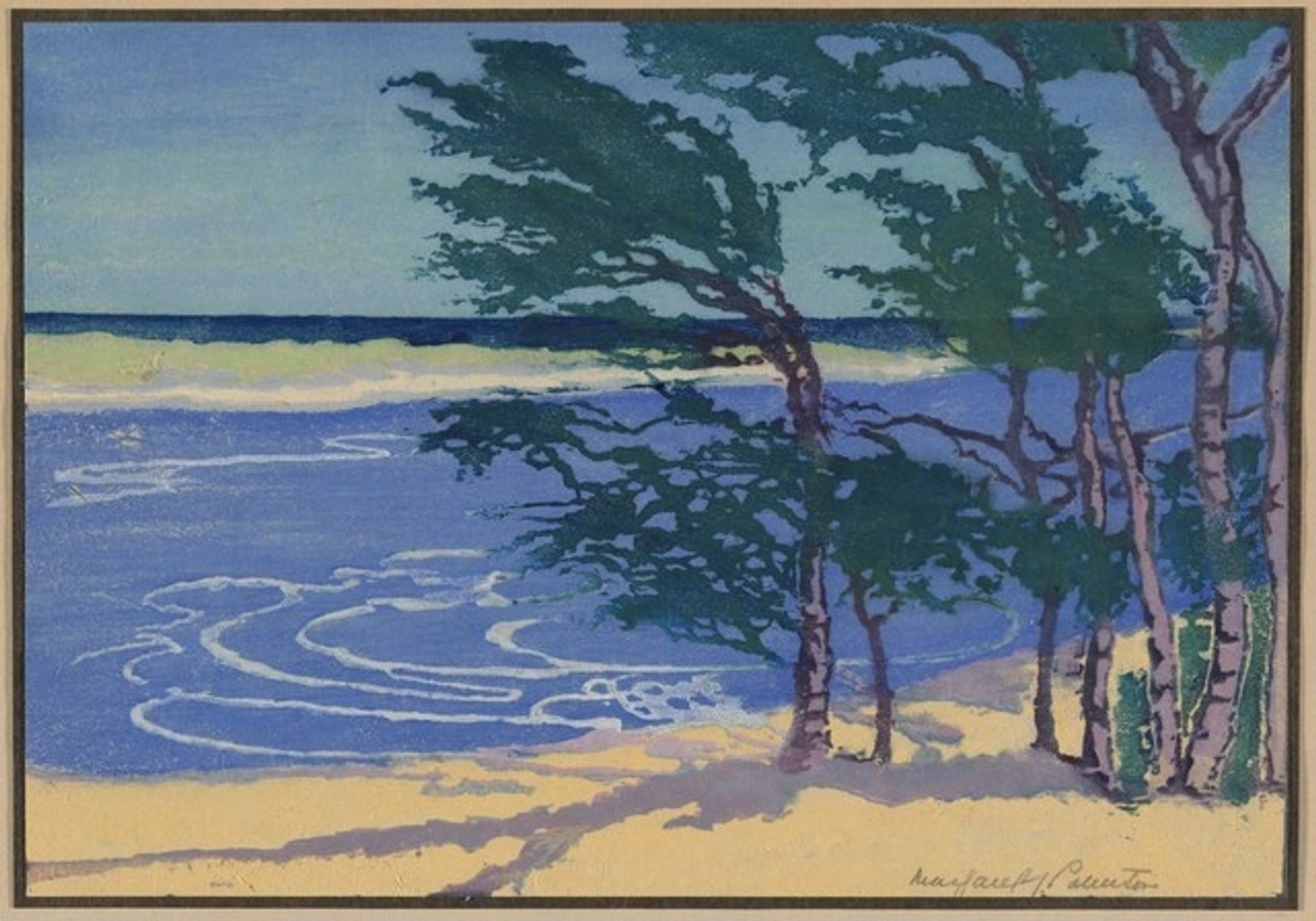 Windblown Trees by Margaret Patterson