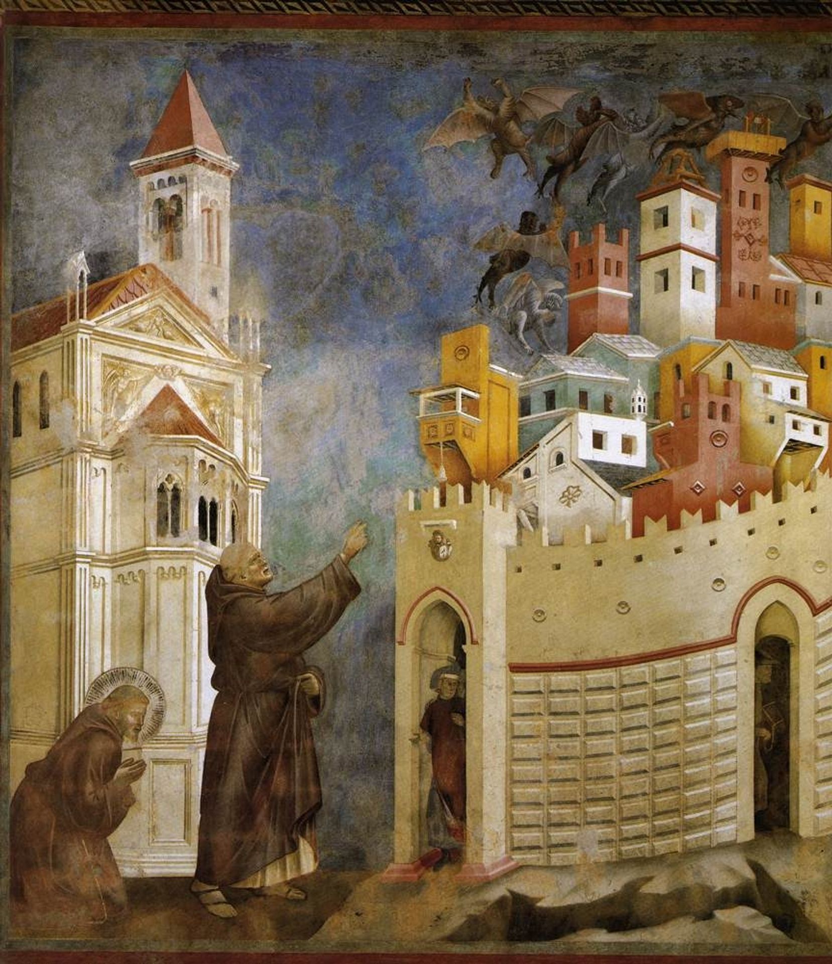 Exorcism of the Demons at Arezzo by Giotto