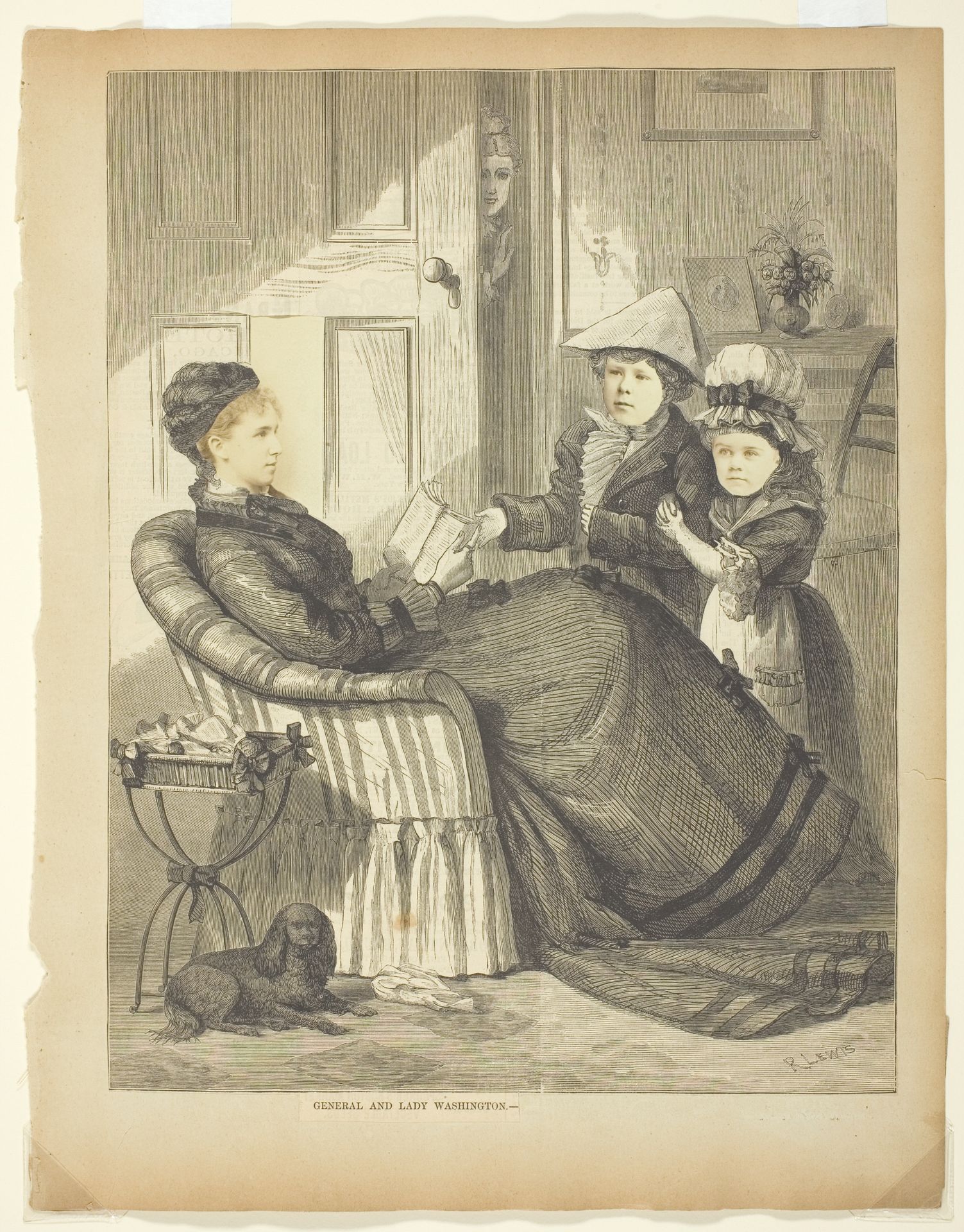 General and Mrs. George Washington by Anonymous
