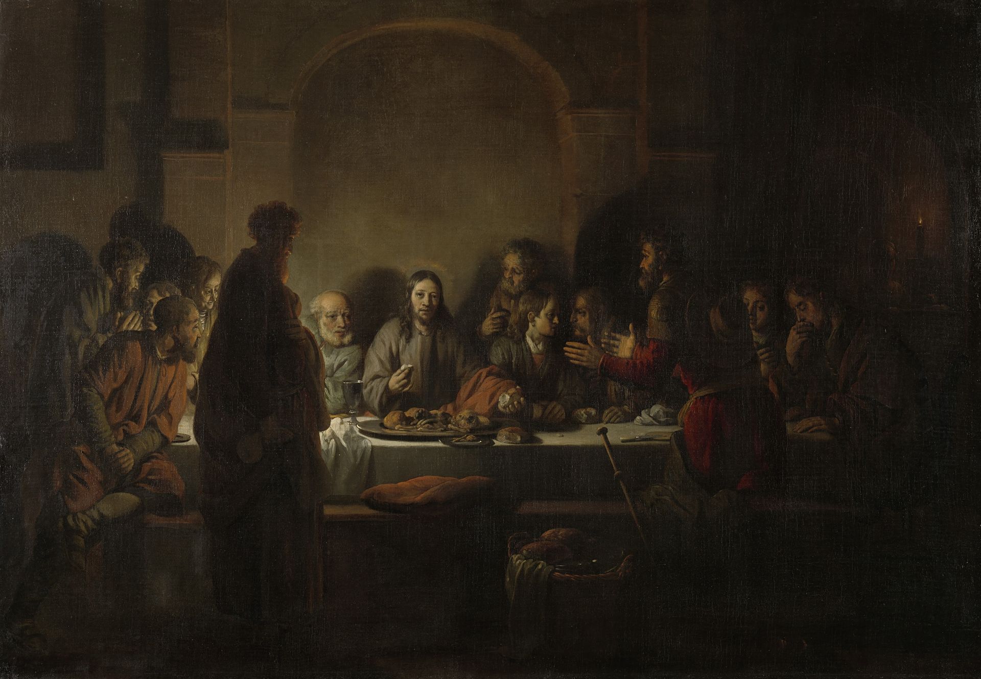 The Last Supper by Gerbrand van den Eeckhout