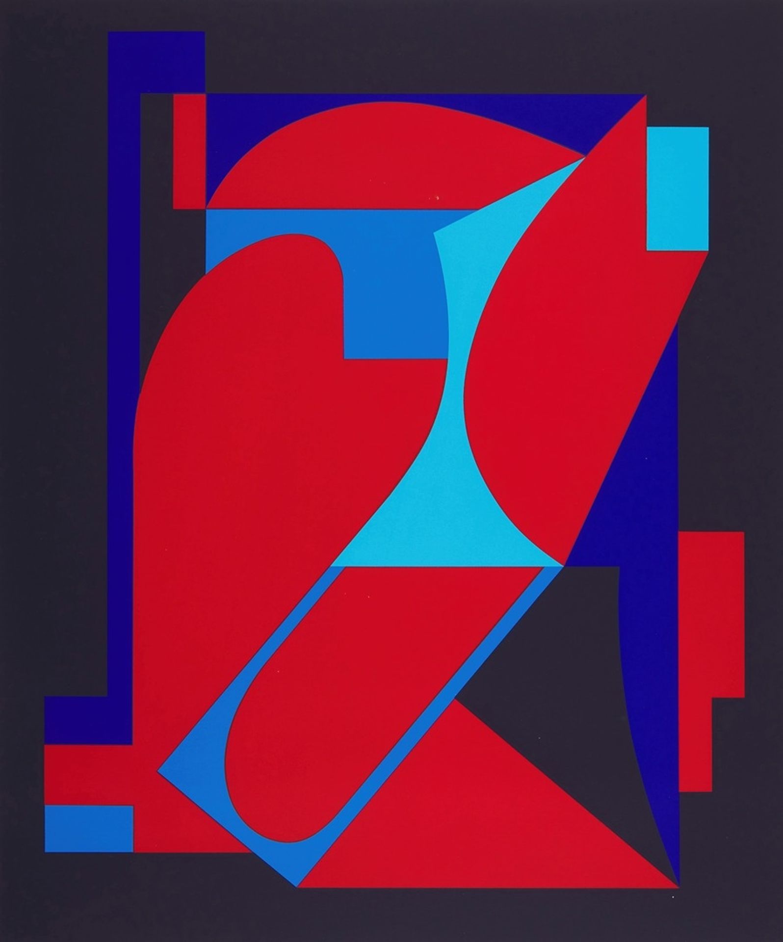 Les Années Cinquante #1 by Victor Vasarely