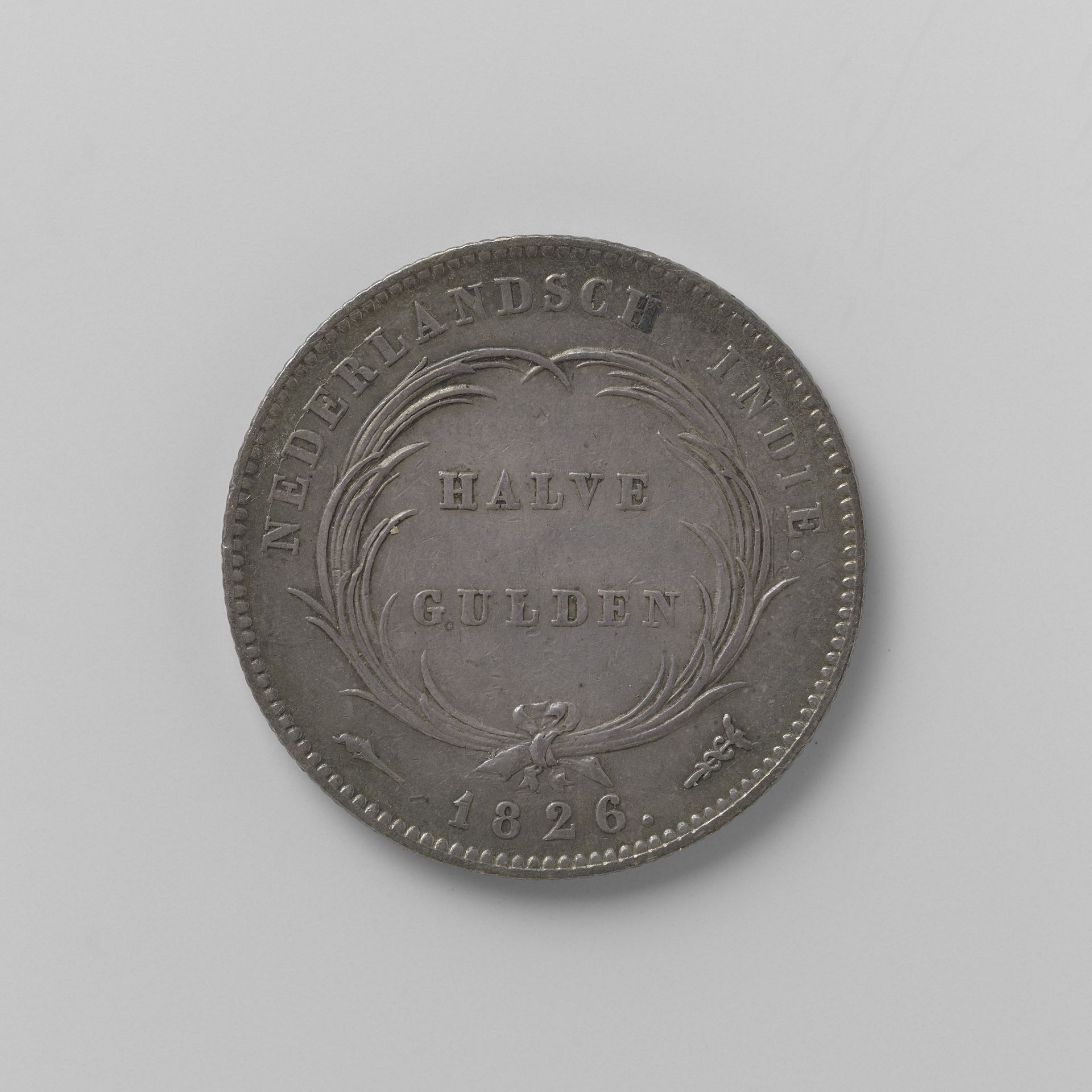 ½ gulden van Nederlands Indië, 1826 by Willem I (koning der Nederlanden)