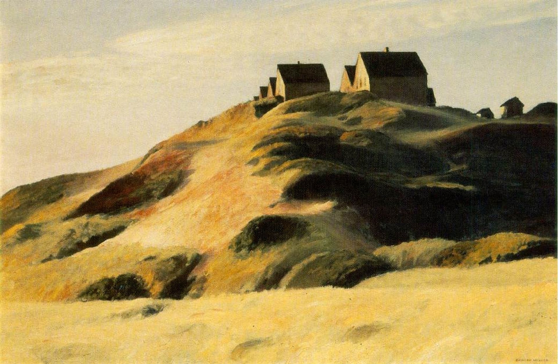 Corn Hill by Edward Hopper