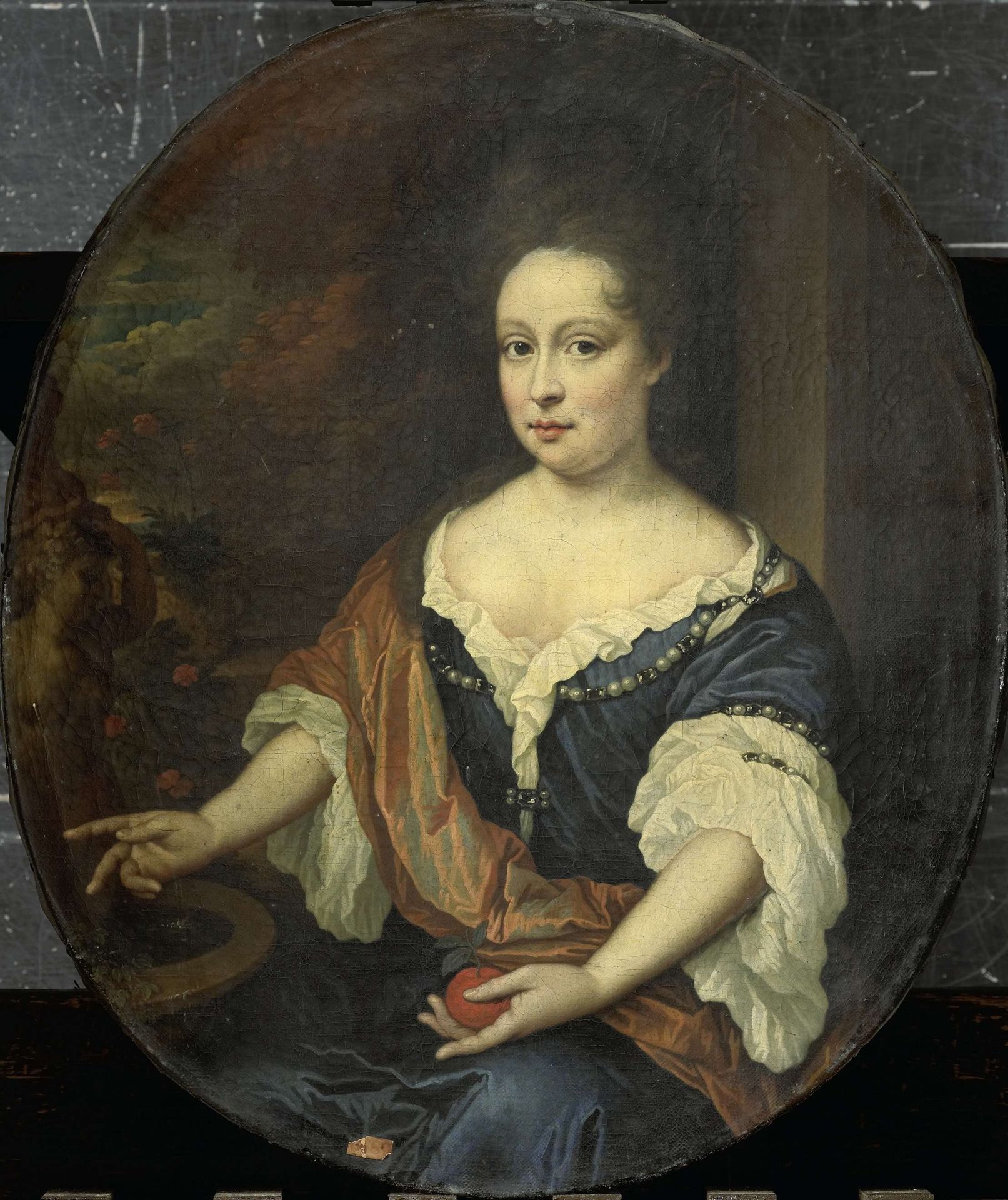 Judith Allijn (d 1702), Wife of Harmen Lijnslager by Jan van Haensbergen