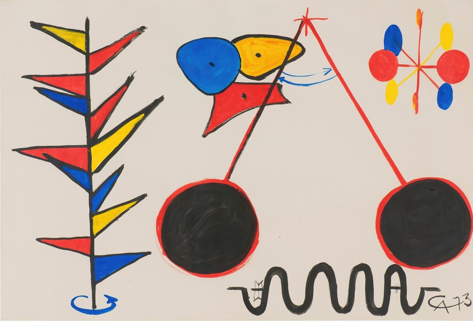 Project for ‘The Universe’ #1 by Alexander Calder