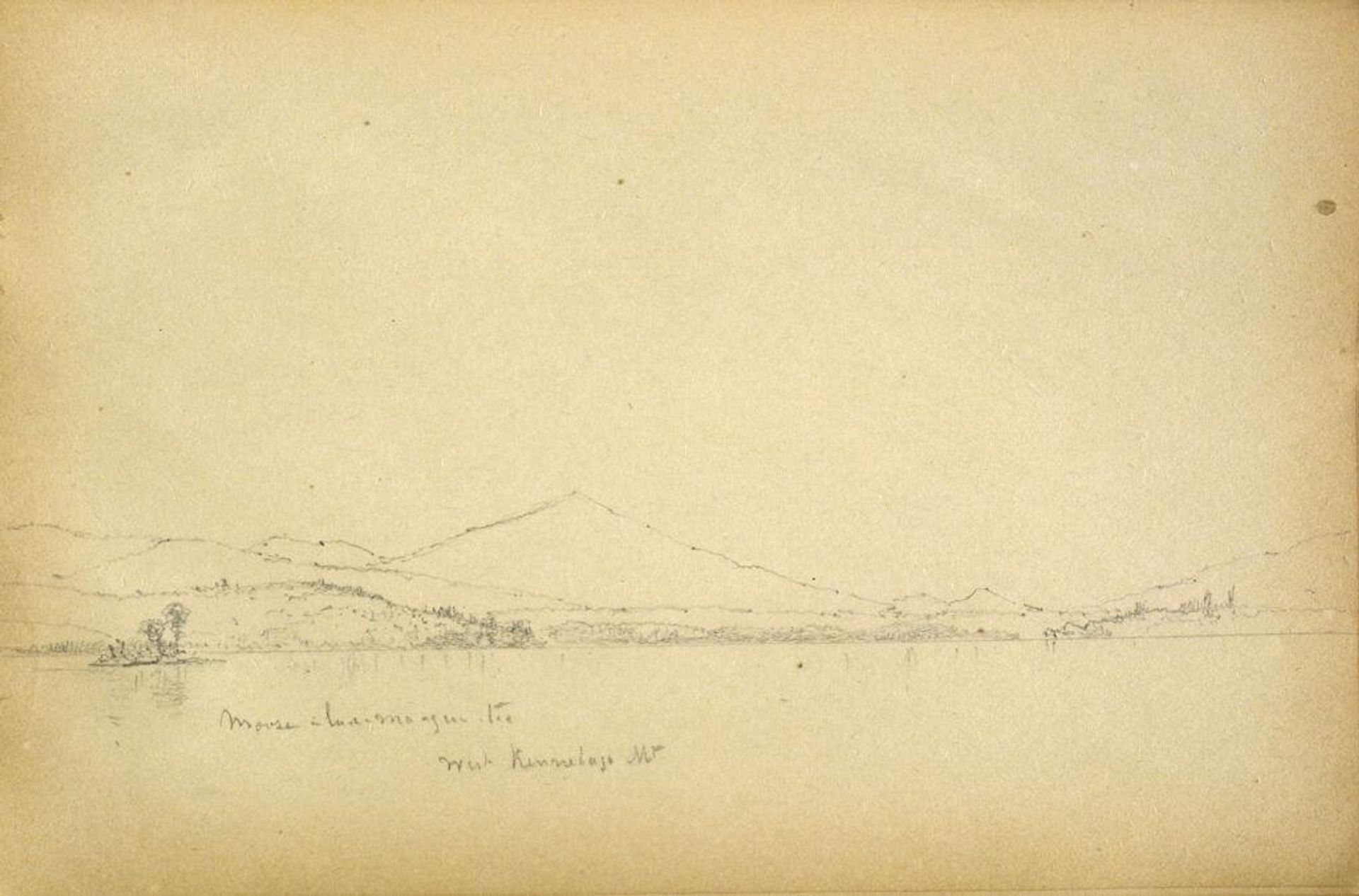 Lake Mooselucmaguntic, Maine by Benjamin Champney