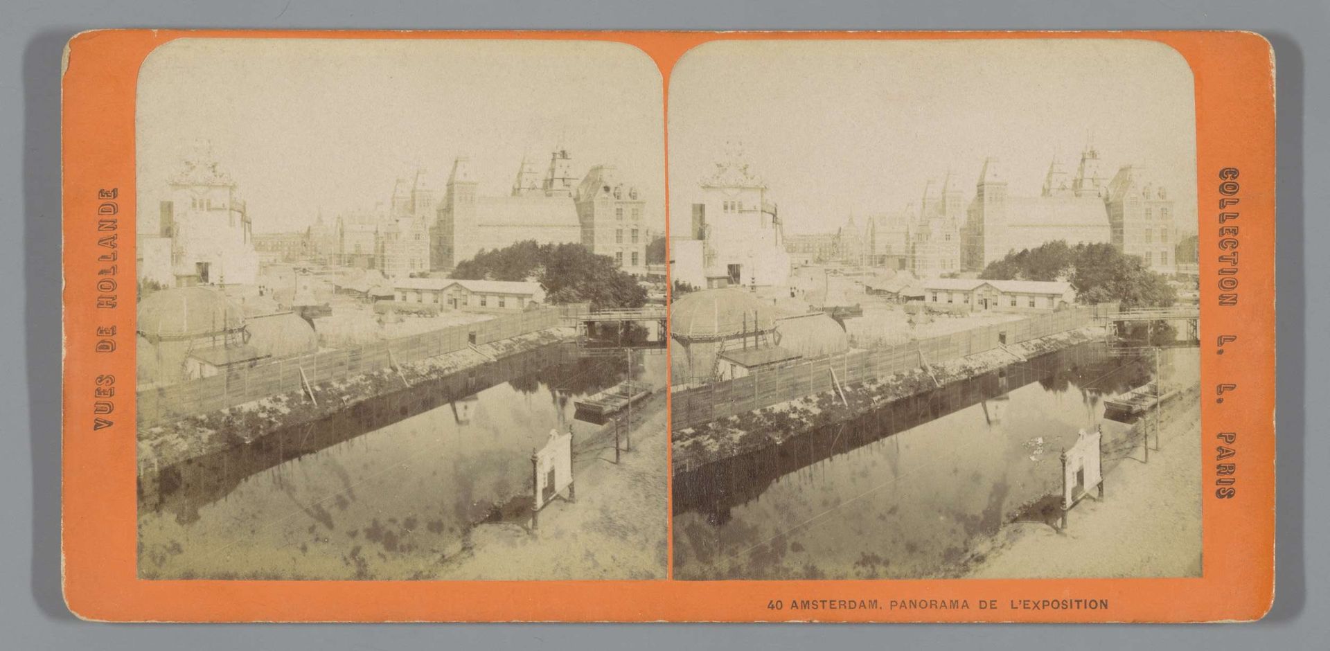 Gezicht op de Internationale Koloniale en Uitvoerhandel Tentoonstelling (Wereldtentoonstelling), 1883, Amsterdam by Anonymous