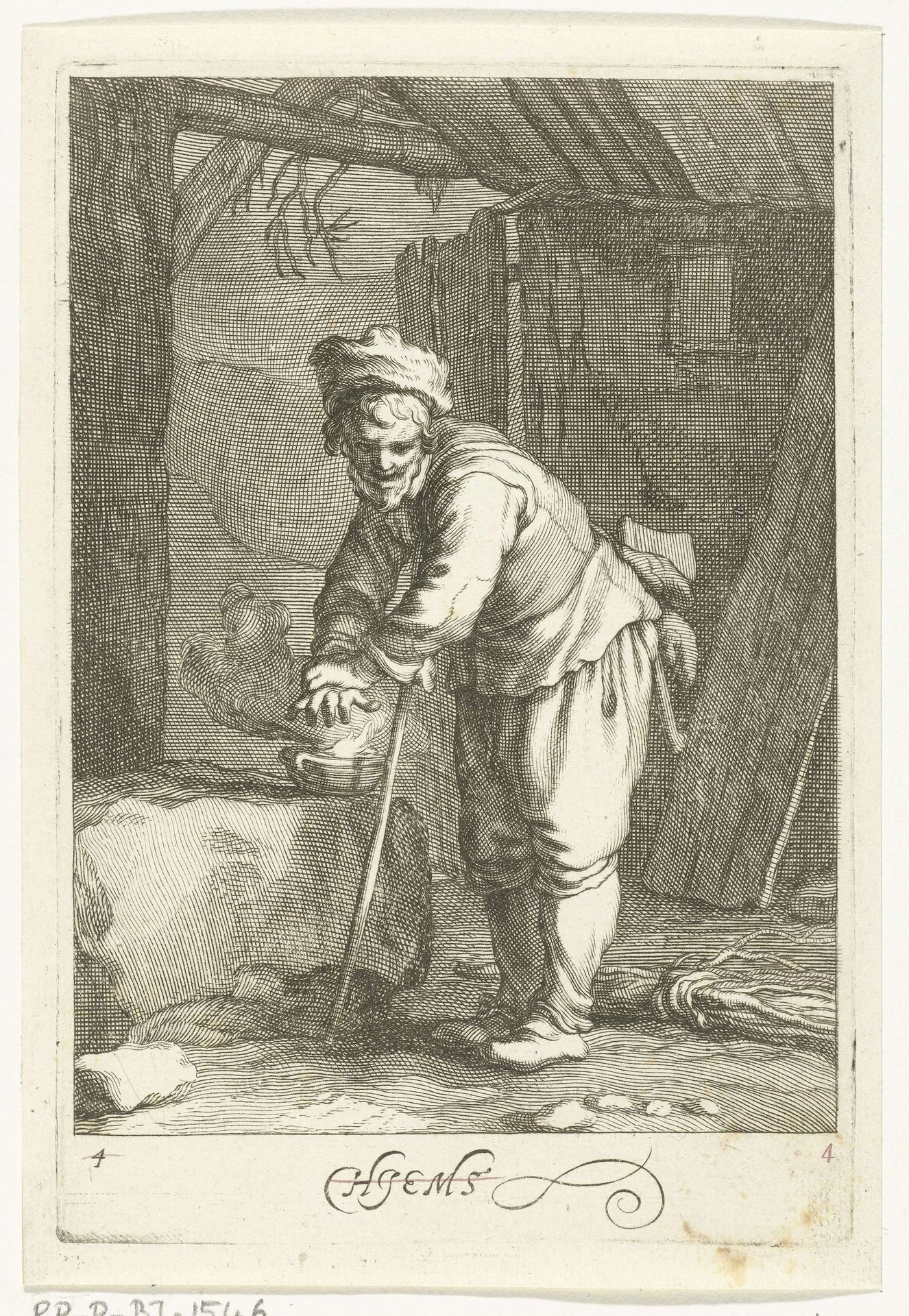 Winter by Frederick Bloemaert
