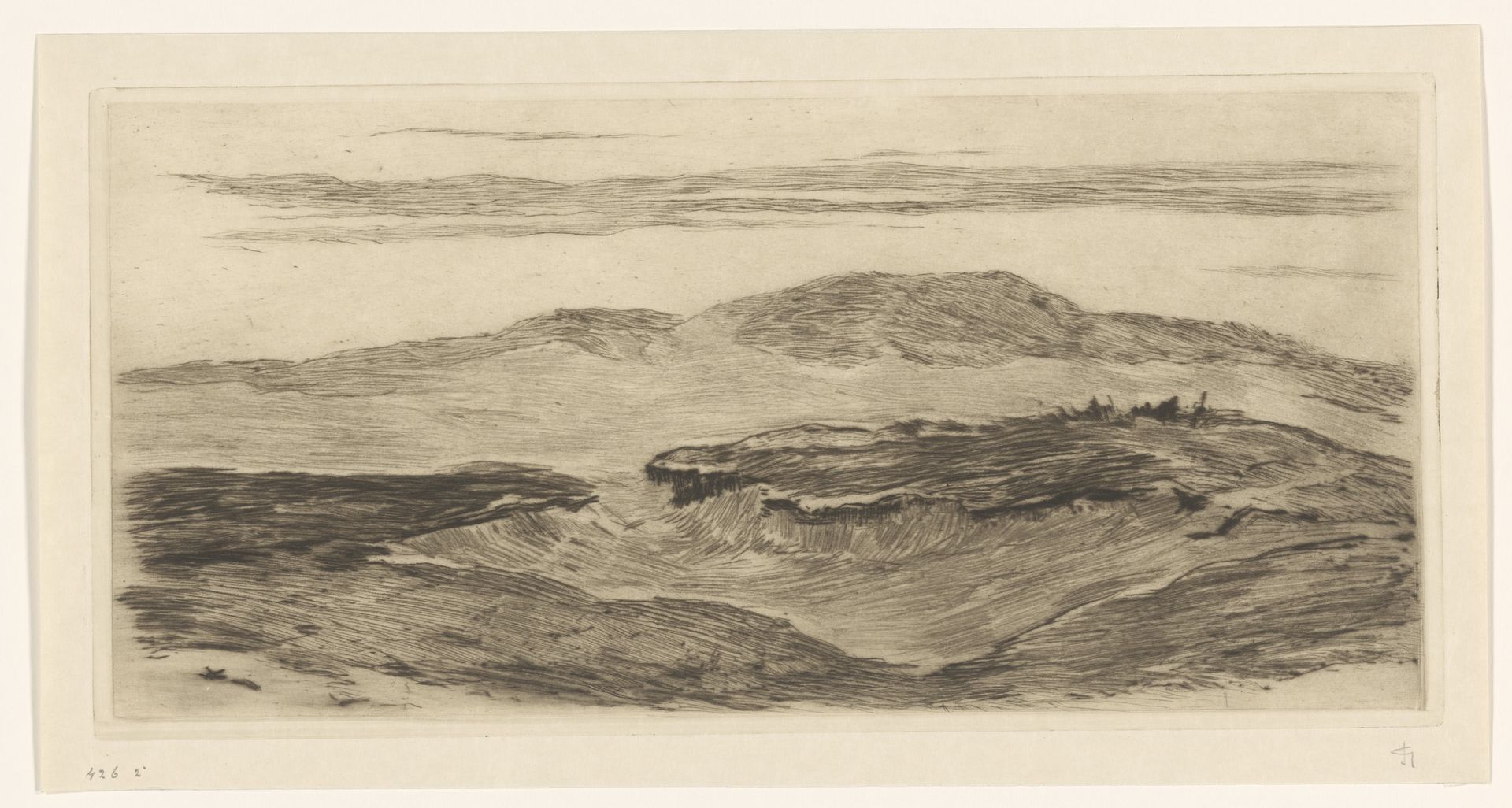 Duinlandschap bij Scheveningen by Carel Nicolaas Storm van 's-Gravesande