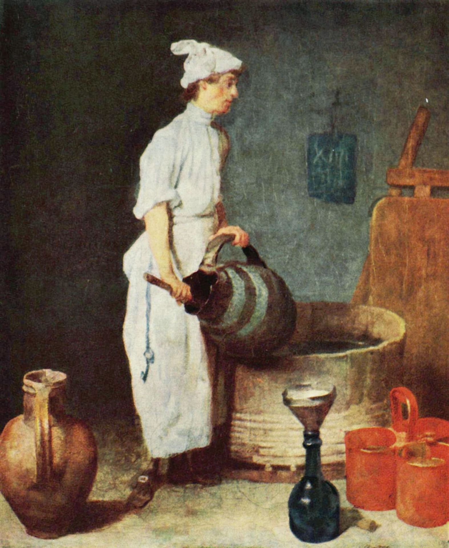 The Cellar Boy by Jean-Baptiste-Simeon Chardin