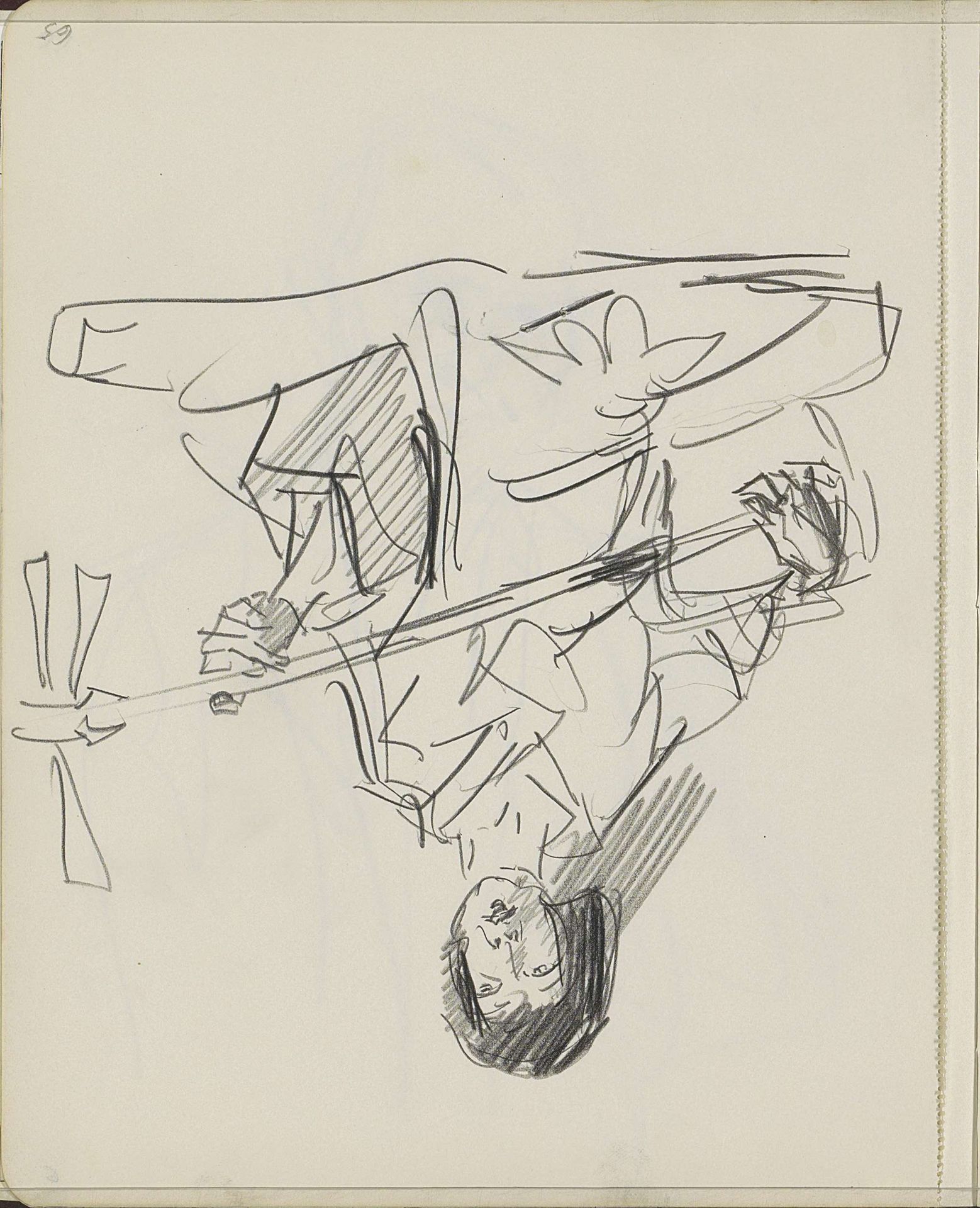 Zittende Japanse vrouw met shamisen by Isaac Israels