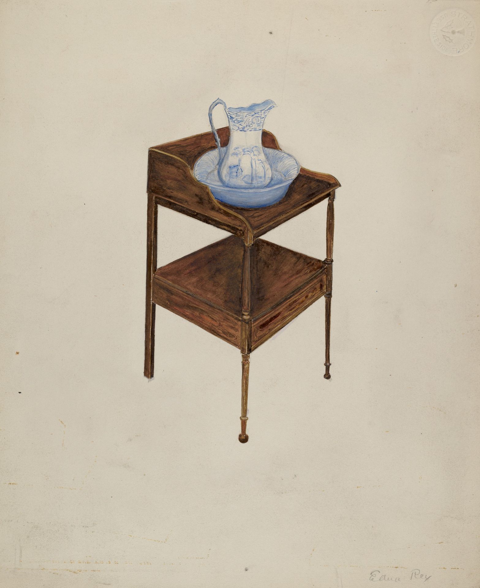 Wash-stand by Edna C. Rex