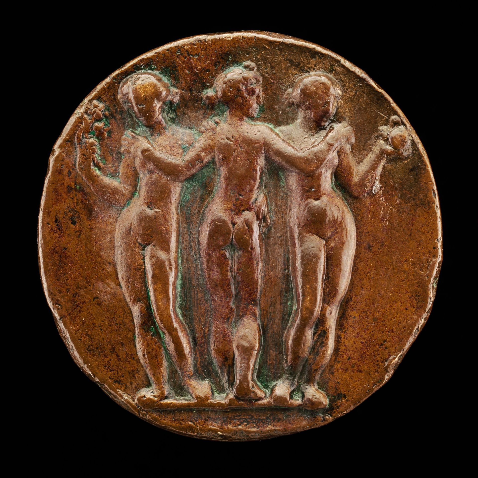 The Three Graces [reverse] by Danese Cattaneo