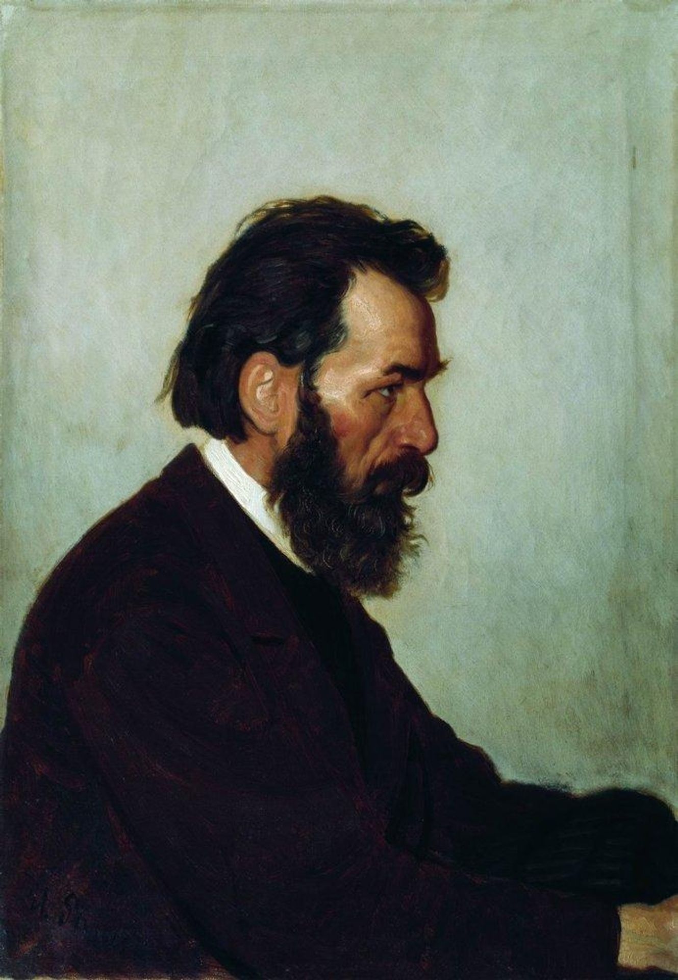 Portrait of A.I. Shevtsov by Ilya Repin
