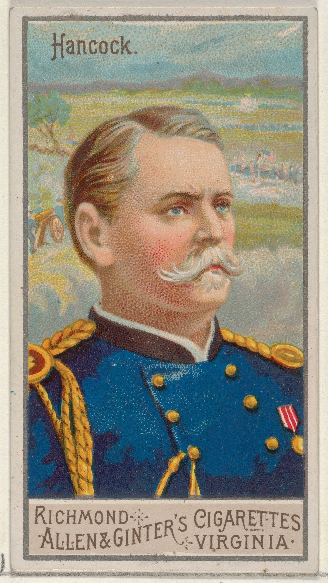 Winfield Scott Hancock, from the Great Generals series (N15) for Allen & Ginter Cigarettes Brands by Allen & Ginter