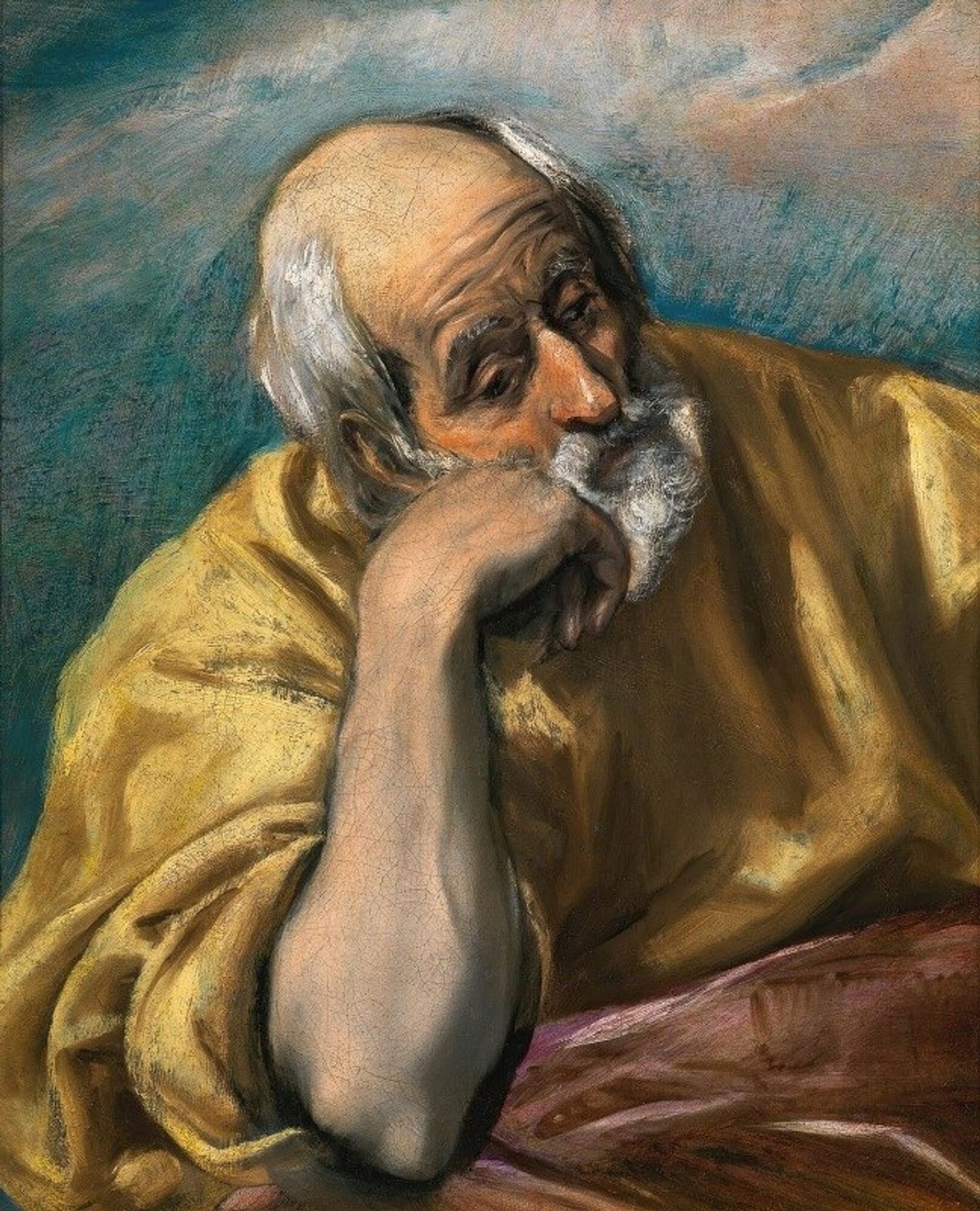 Saint Joseph by El Greco (Domenikos Theotokopoulos)