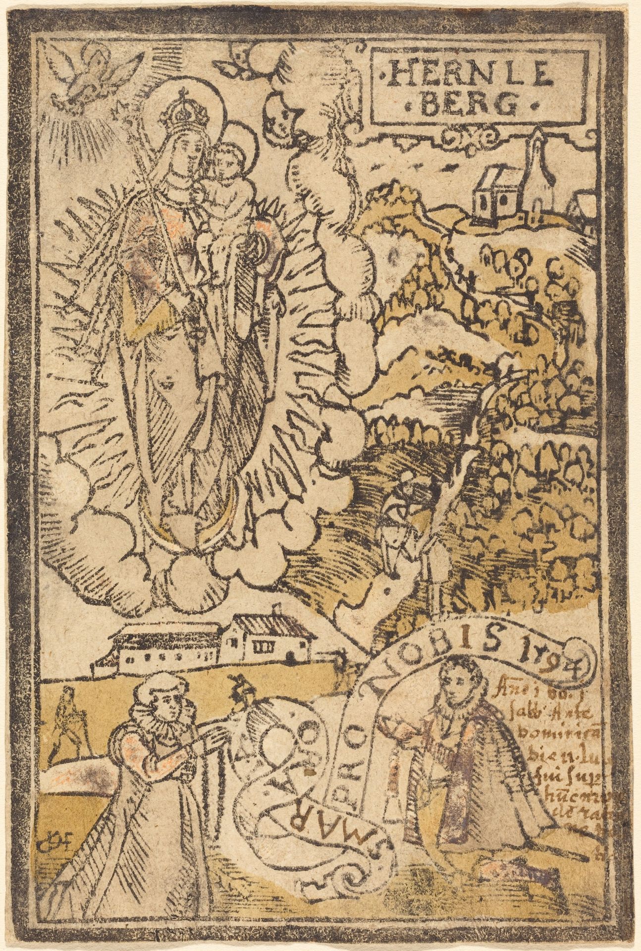 Madonna of the Hernleberg by Anonymous