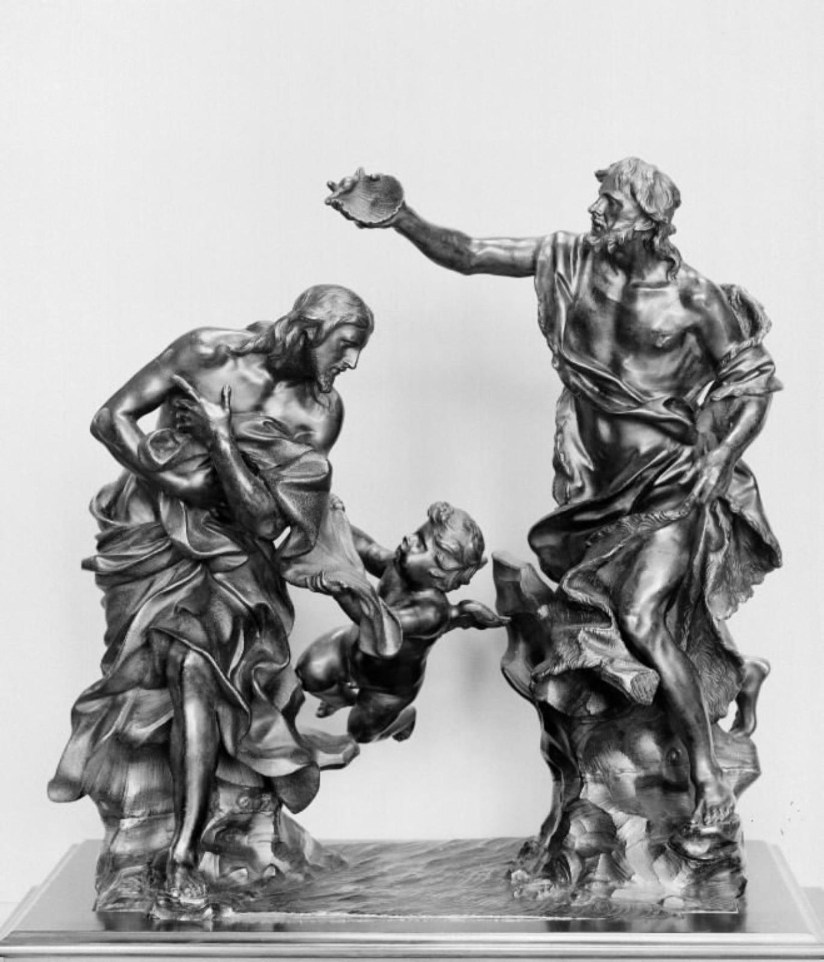 The Baptism of Christ by Alessandro Algardi