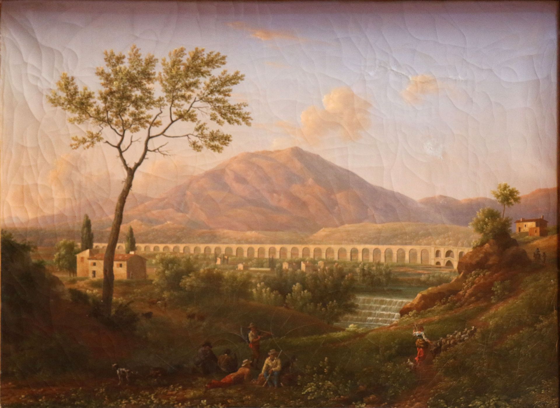 L'acqueduc De Carpentras by Jean-Joseph-Xavier Bidauld