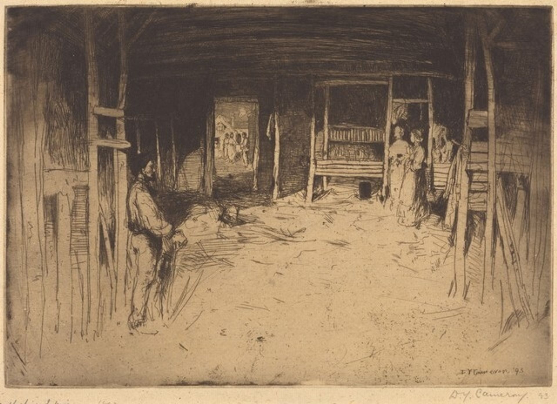 Interior: Perthshire by David Young Cameron