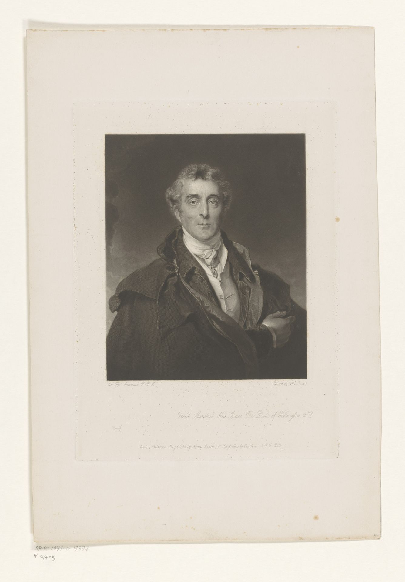Portret van Arthur Wellesley by Edward McInnes