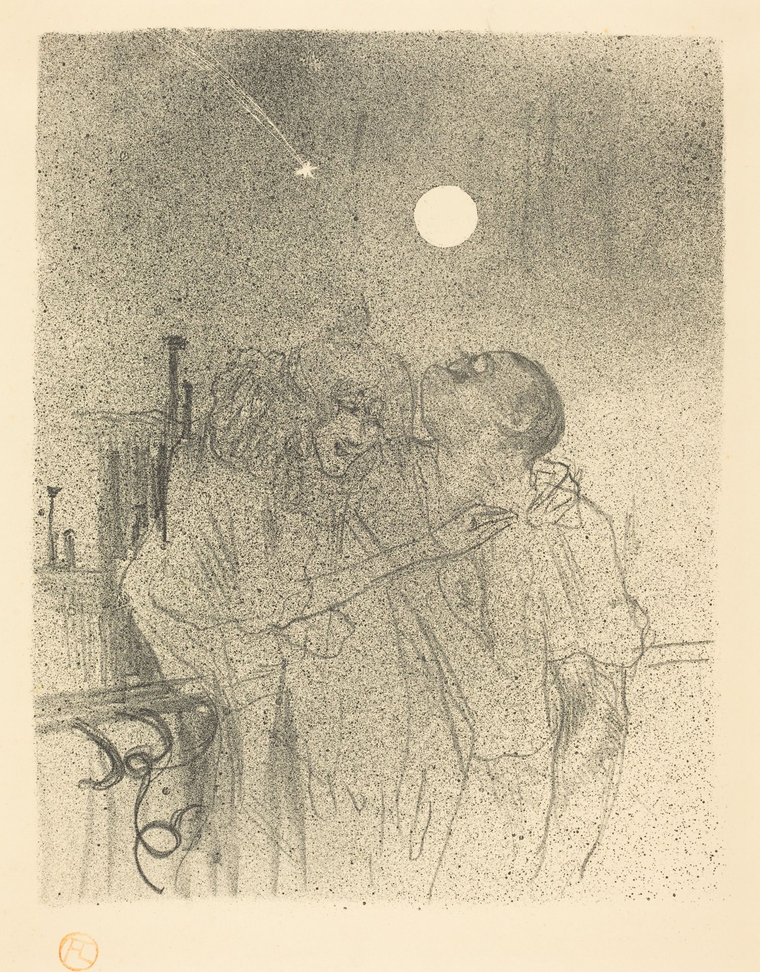 Etoiles filantes by Henri de Toulouse-Lautrec